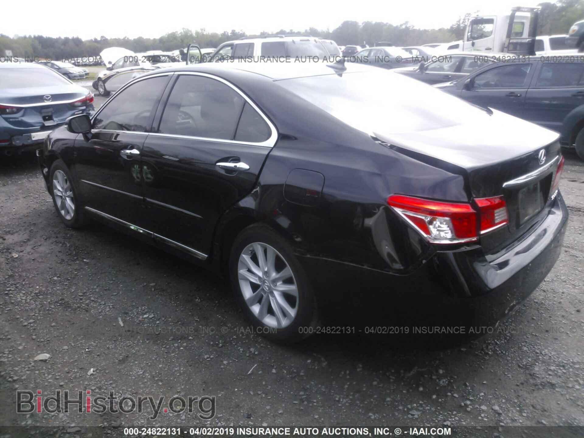 2012 LEXUS ES - VIN: JTHBK1EG5C2486858 - Фото 3