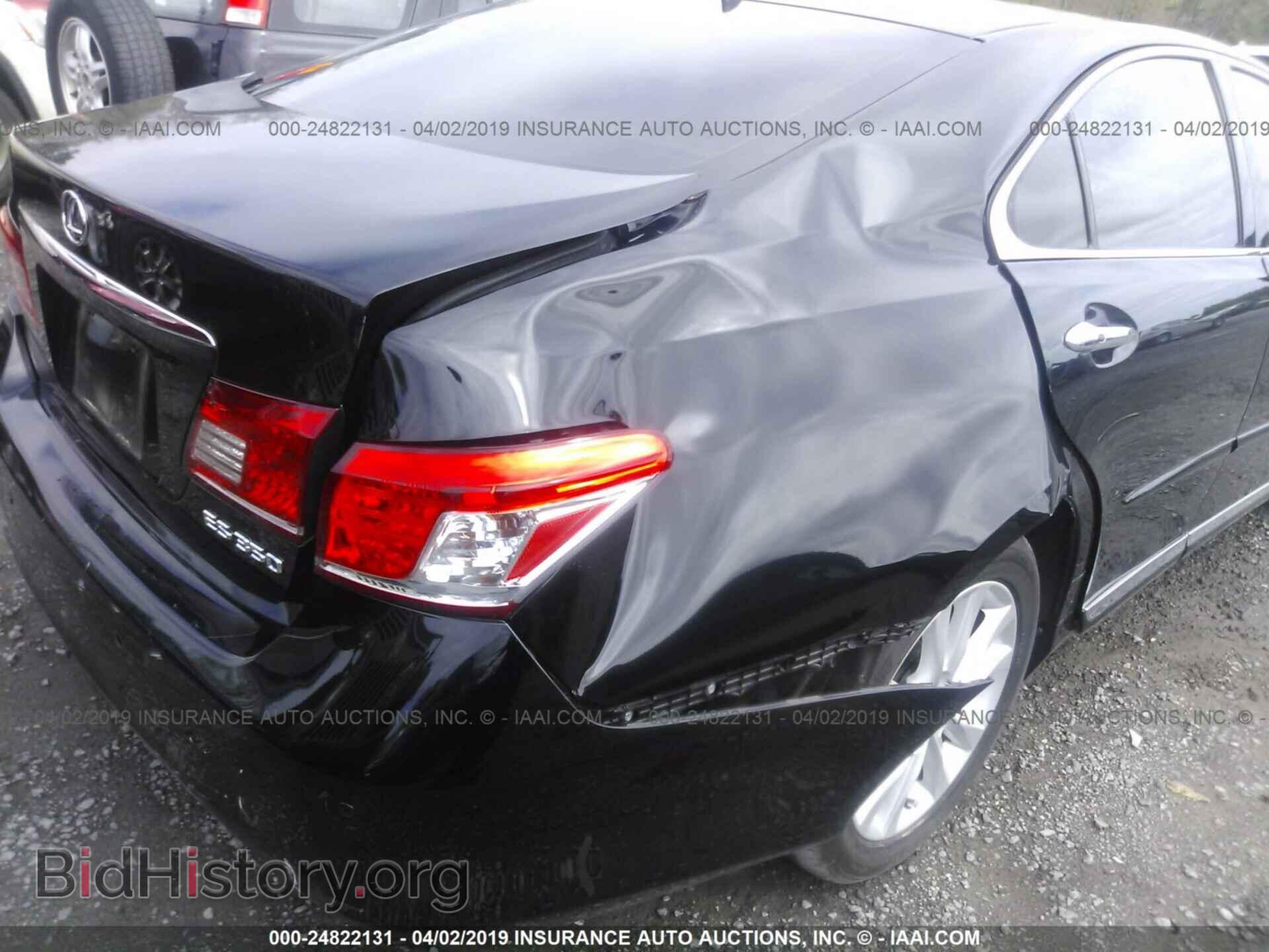 2012 LEXUS ES - VIN: JTHBK1EG5C2486858 - Фото 6
