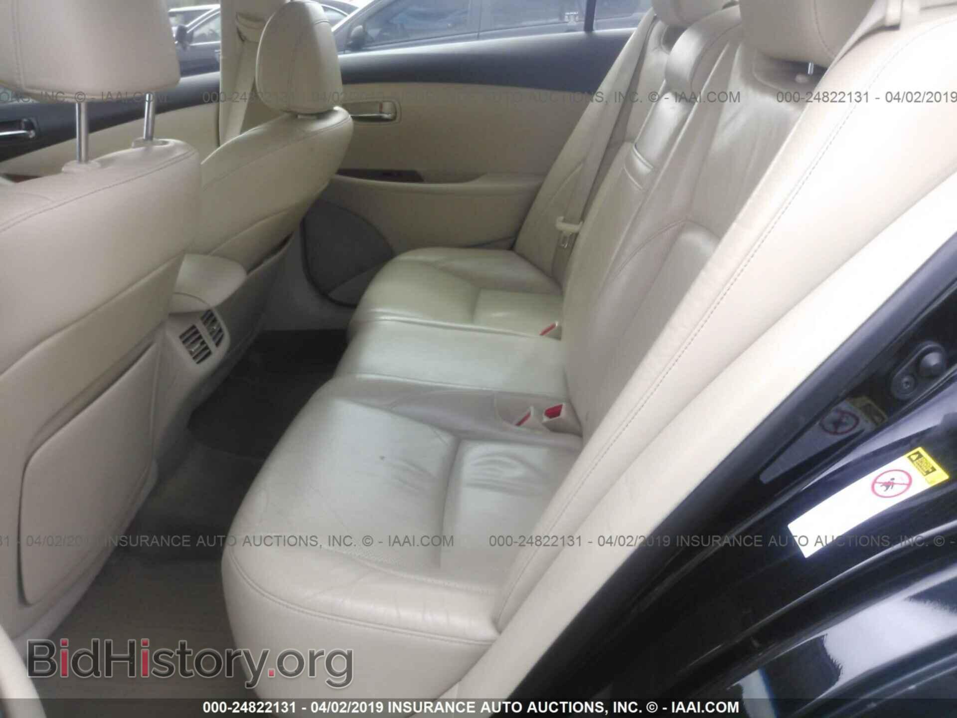 2012 LEXUS ES - VIN: JTHBK1EG5C2486858 - Фото 8