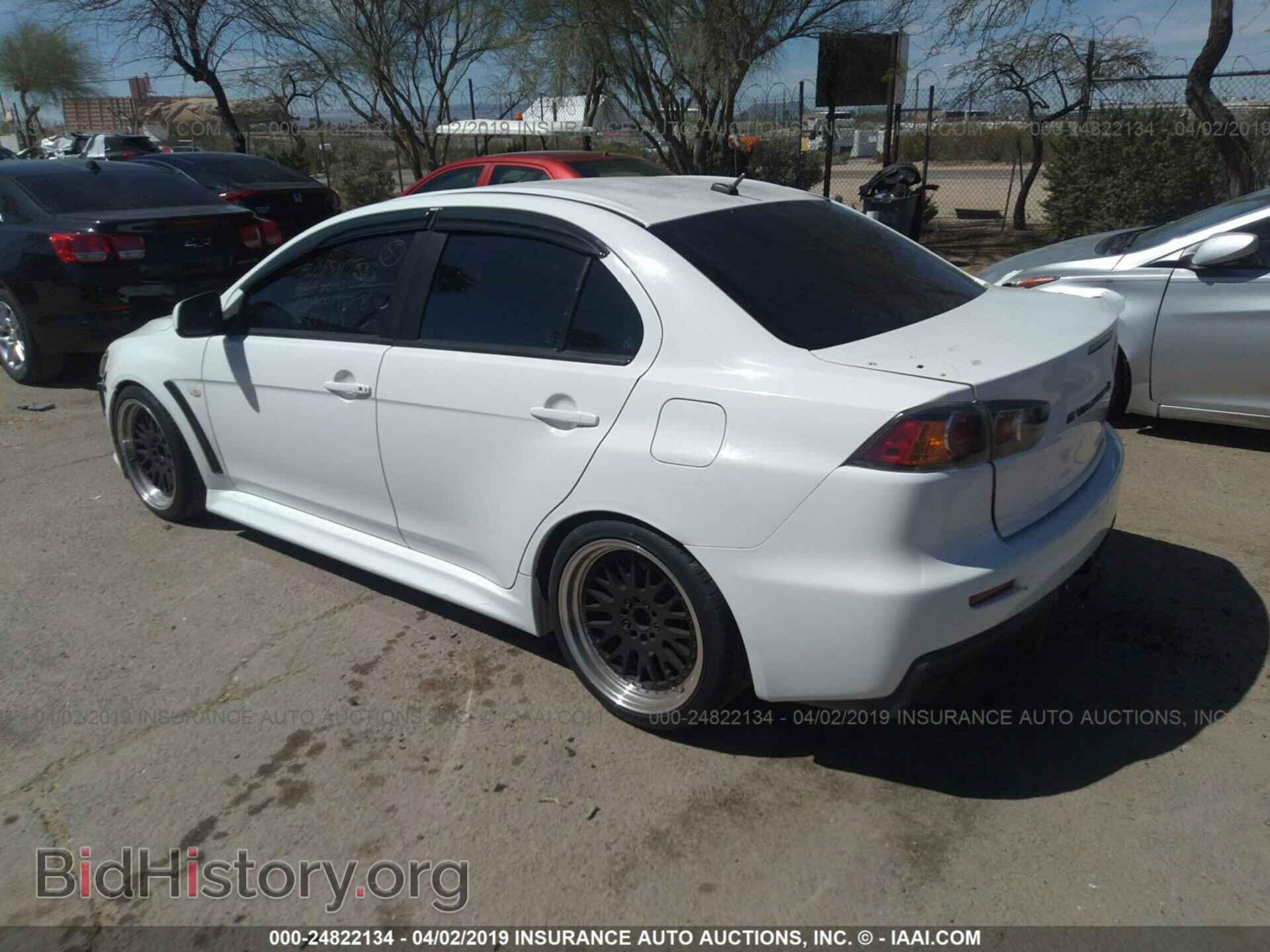 2011 MITSUBISHI LANCER - VIN: JA32W8FV2BU011097 - Фото 3