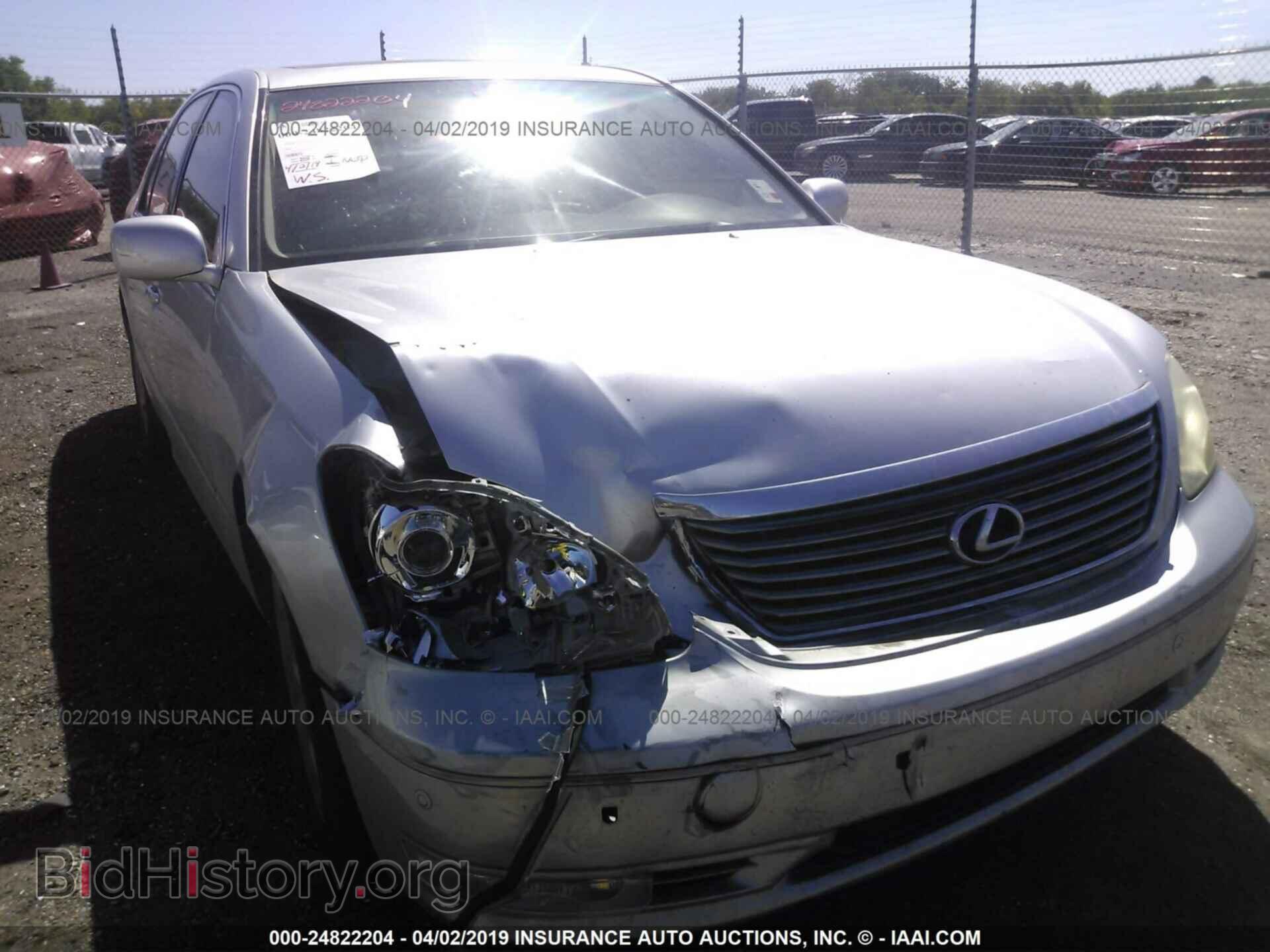 2004 LEXUS LS - VIN: JTHBN36F340172762 - Фото 6
