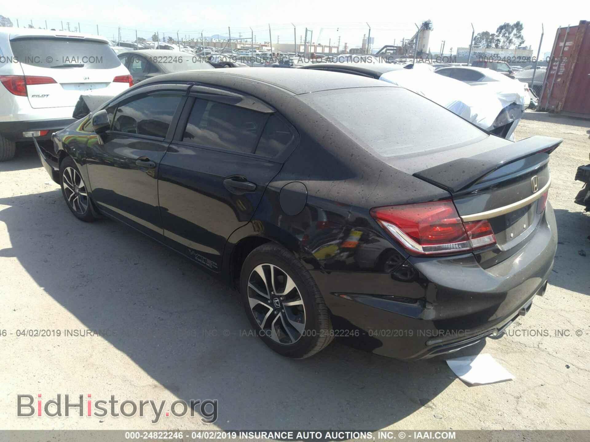 2013 HONDA CIVIC - VIN: 2HGFB6E56DH707134 - Фото 3