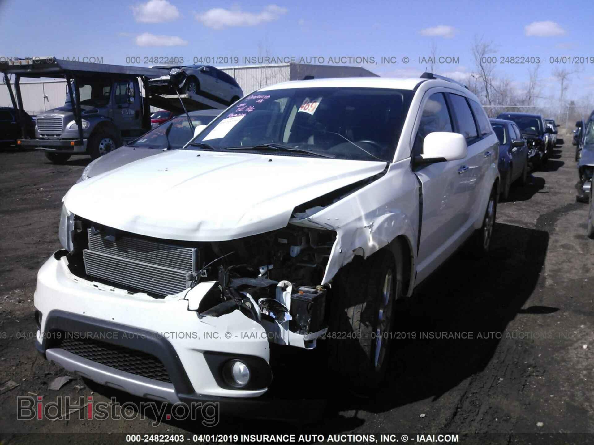 2011 DODGE JOURNEY - VIN: 3D4PH6FG6BT524227 - Фото 2