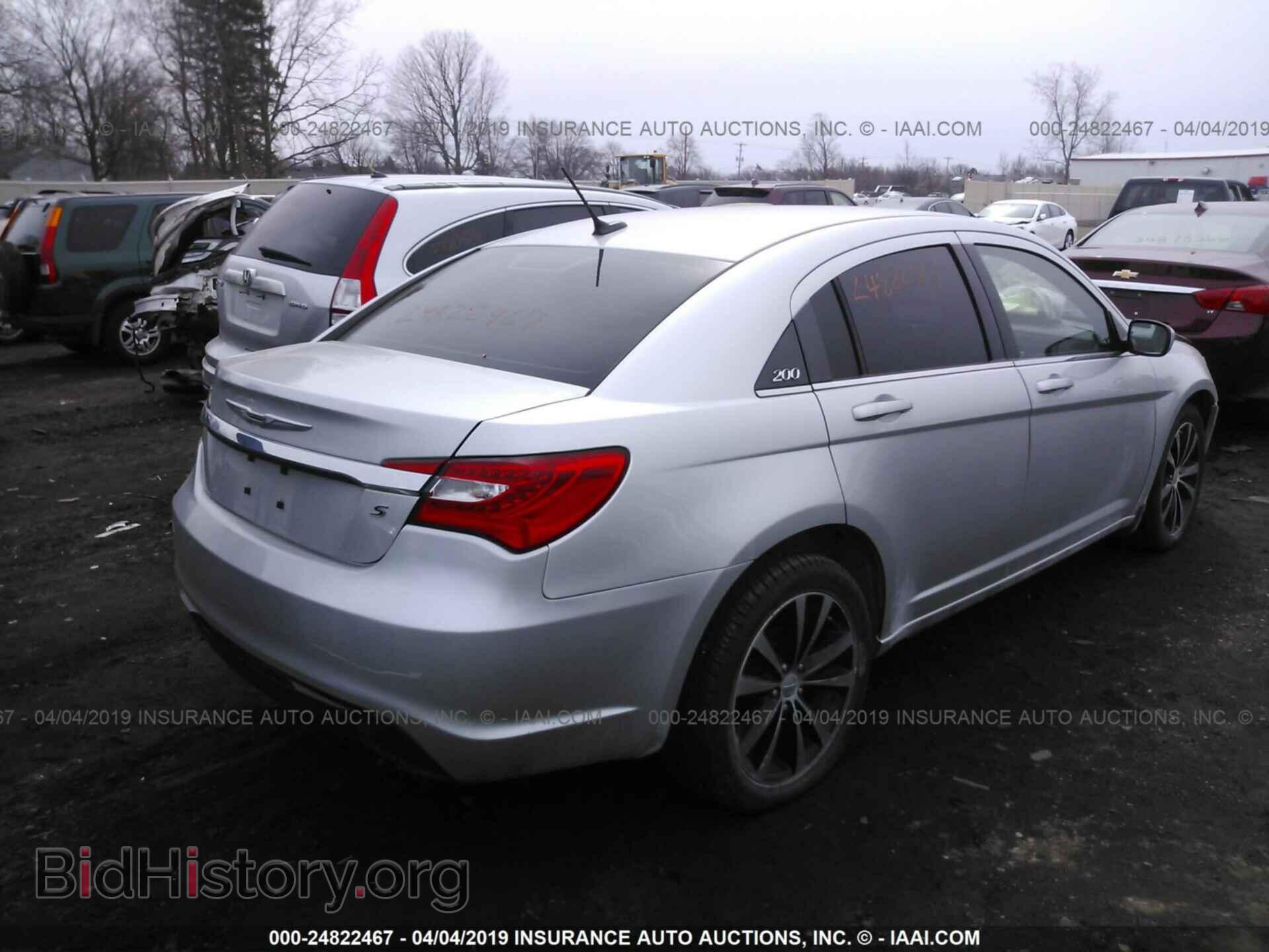 2012 CHRYSLER 200 - VIN: 1C3CCBHGXCN239195 - Фото 4