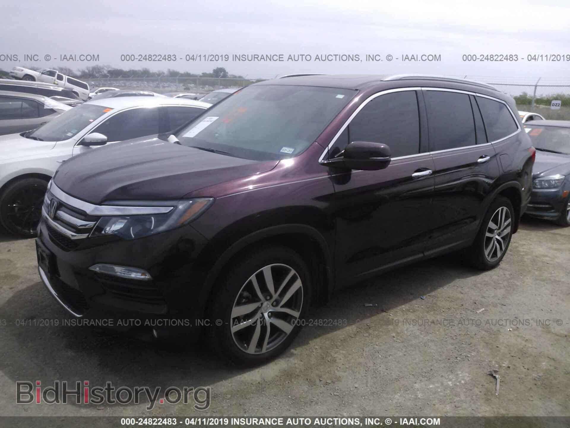 2016 HONDA PILOT - VIN: 5FNYF6H90GB126569 - Фото 2