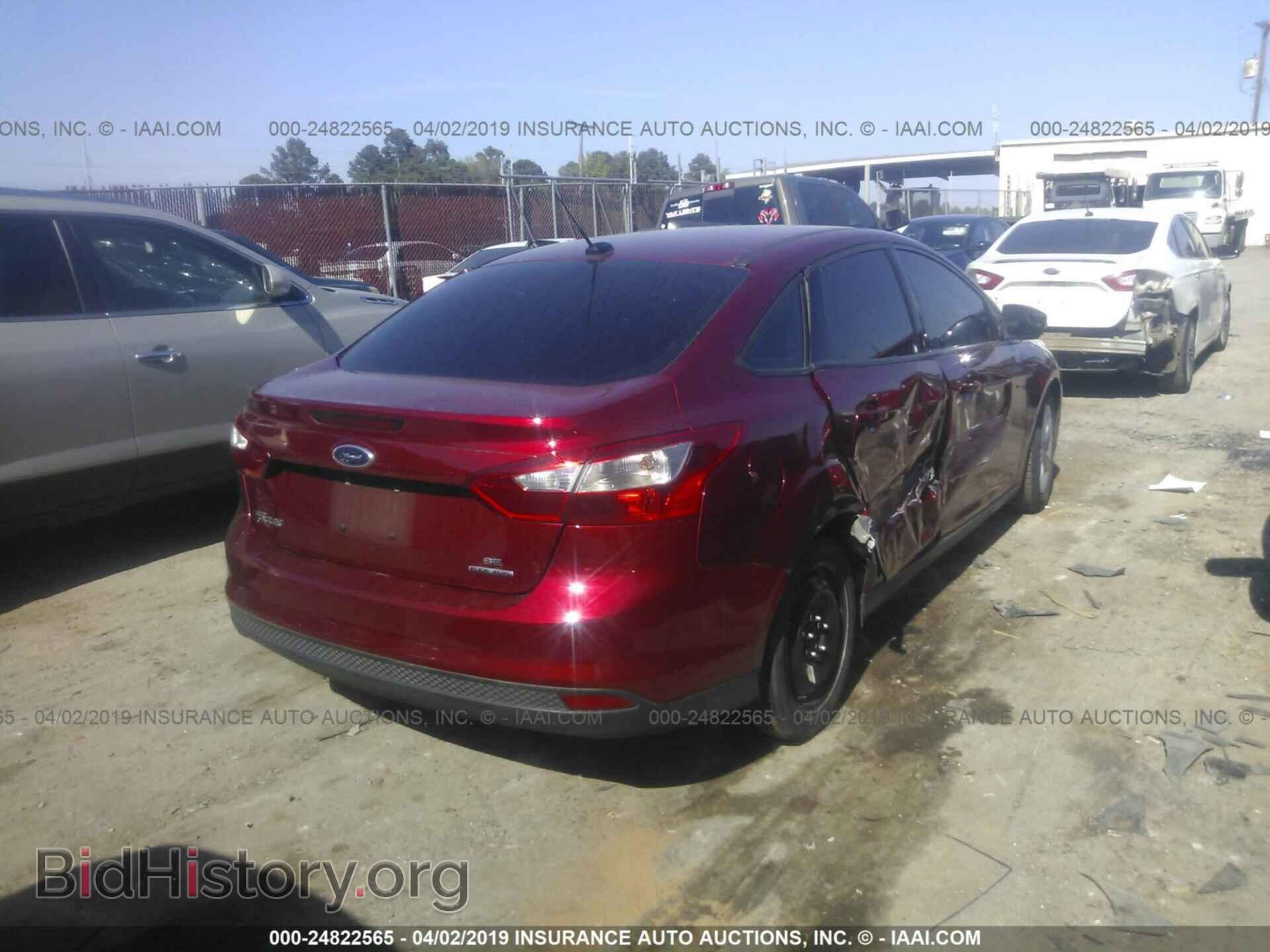 2014 FORD FOCUS - VIN: 1FADP3F2XEL299757 - Фото 4