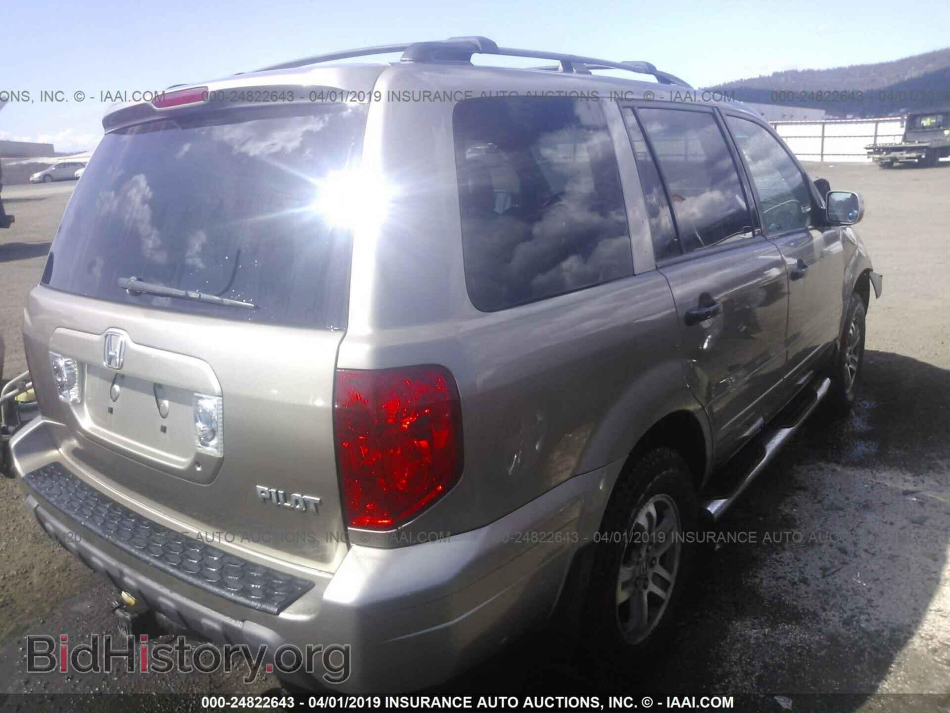 2005 HONDA PILOT - VIN: 2HKYF18525H524994 - Фото 4