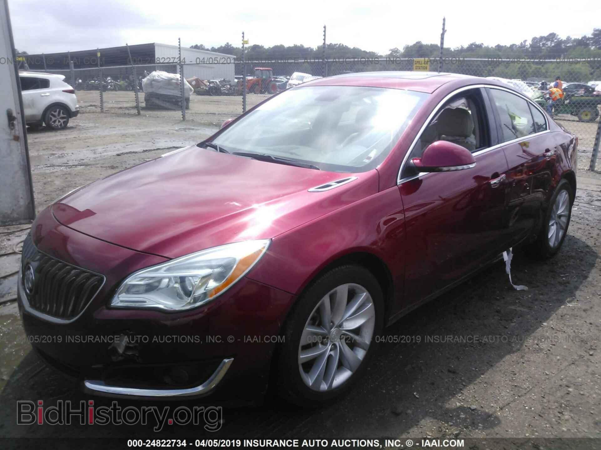 2014 BUICK REGAL - VIN: 2G4GN5EX1E9235471 - Фото 2