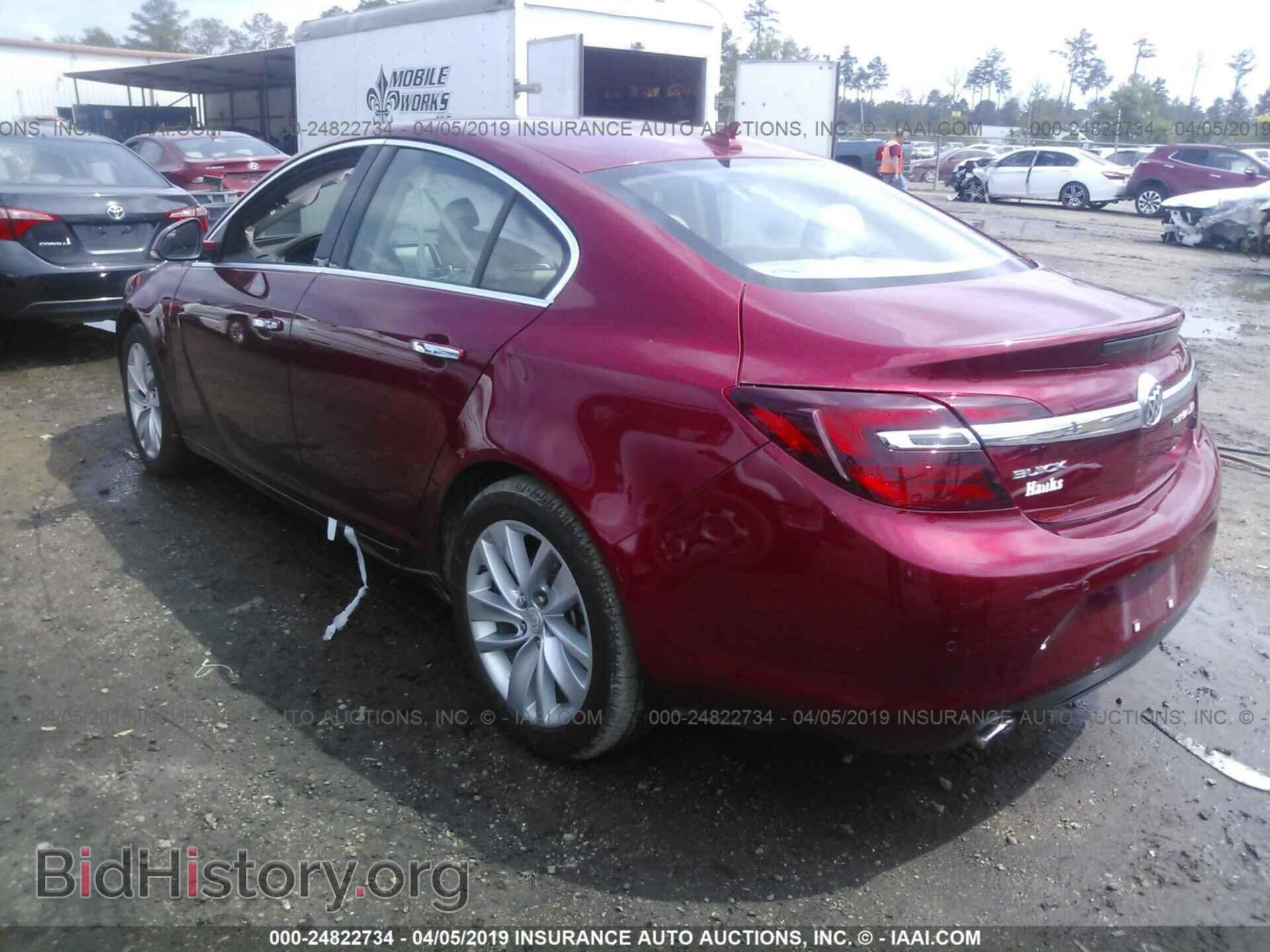 2014 BUICK REGAL - VIN: 2G4GN5EX1E9235471 - Фото 3