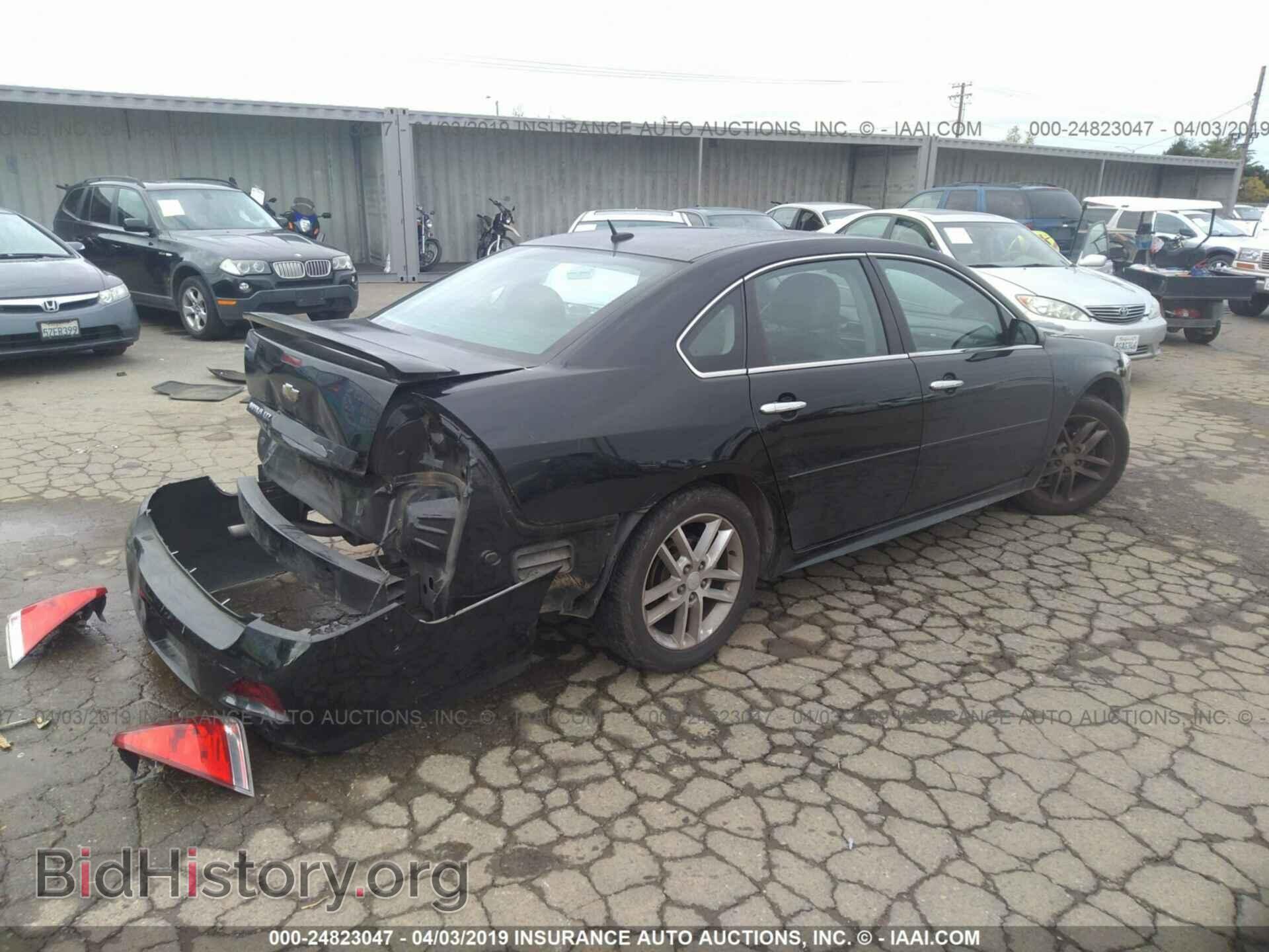 2013 CHEVROLET IMPALA - VIN: 2G1WC5E39D1136373 - Фото 4