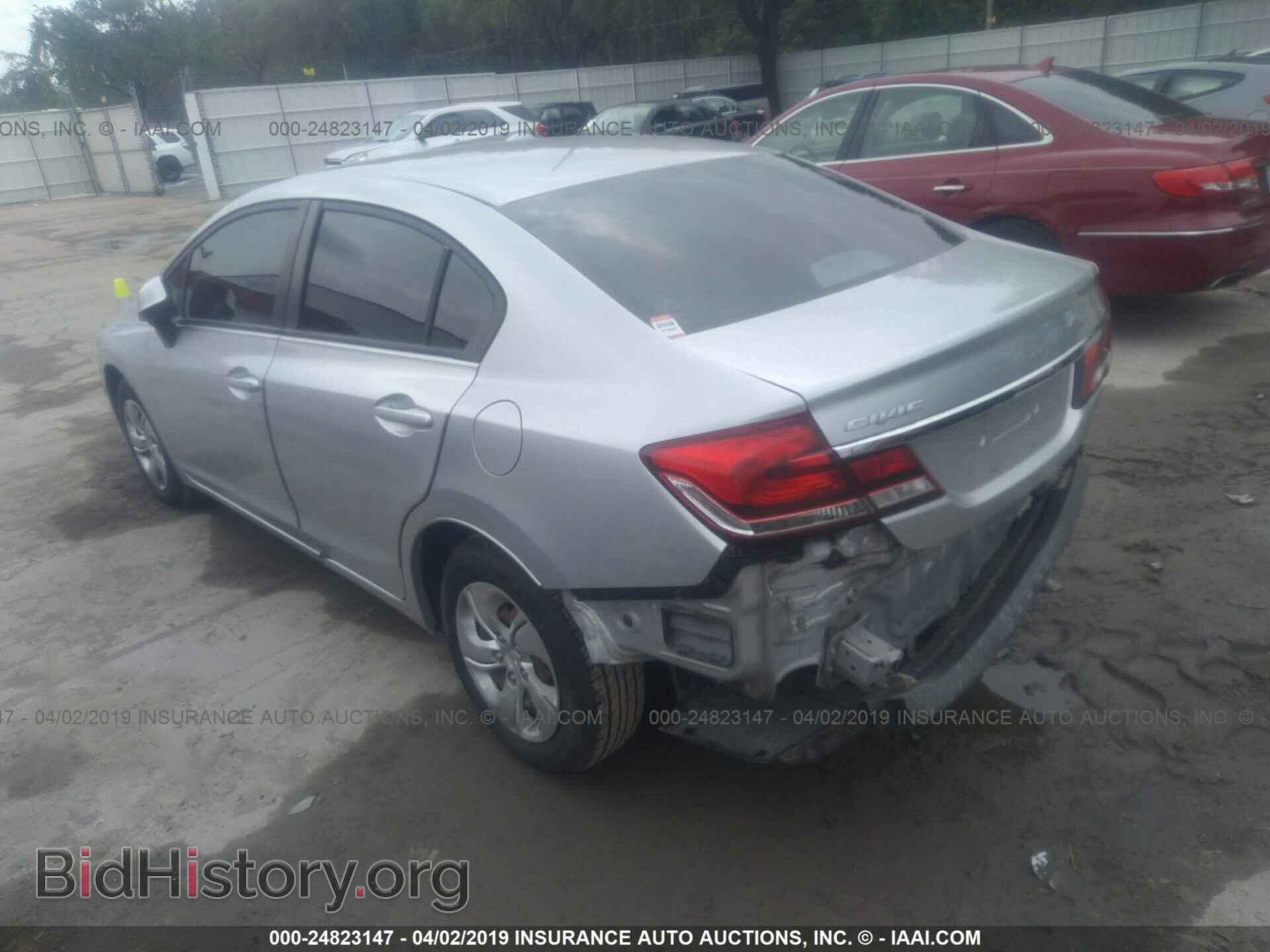2013 HONDA CIVIC - VIN: 2HGFB2F50DH563717 - Фото 3