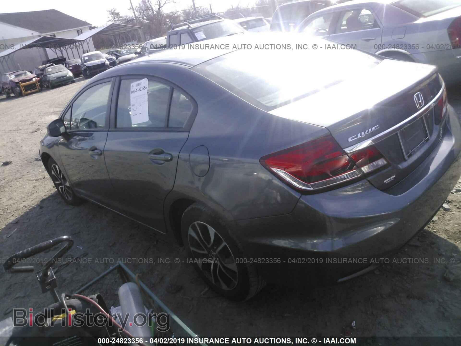 2013 HONDA CIVIC - VIN: 19XFB2F95DE216462 - Фото 3