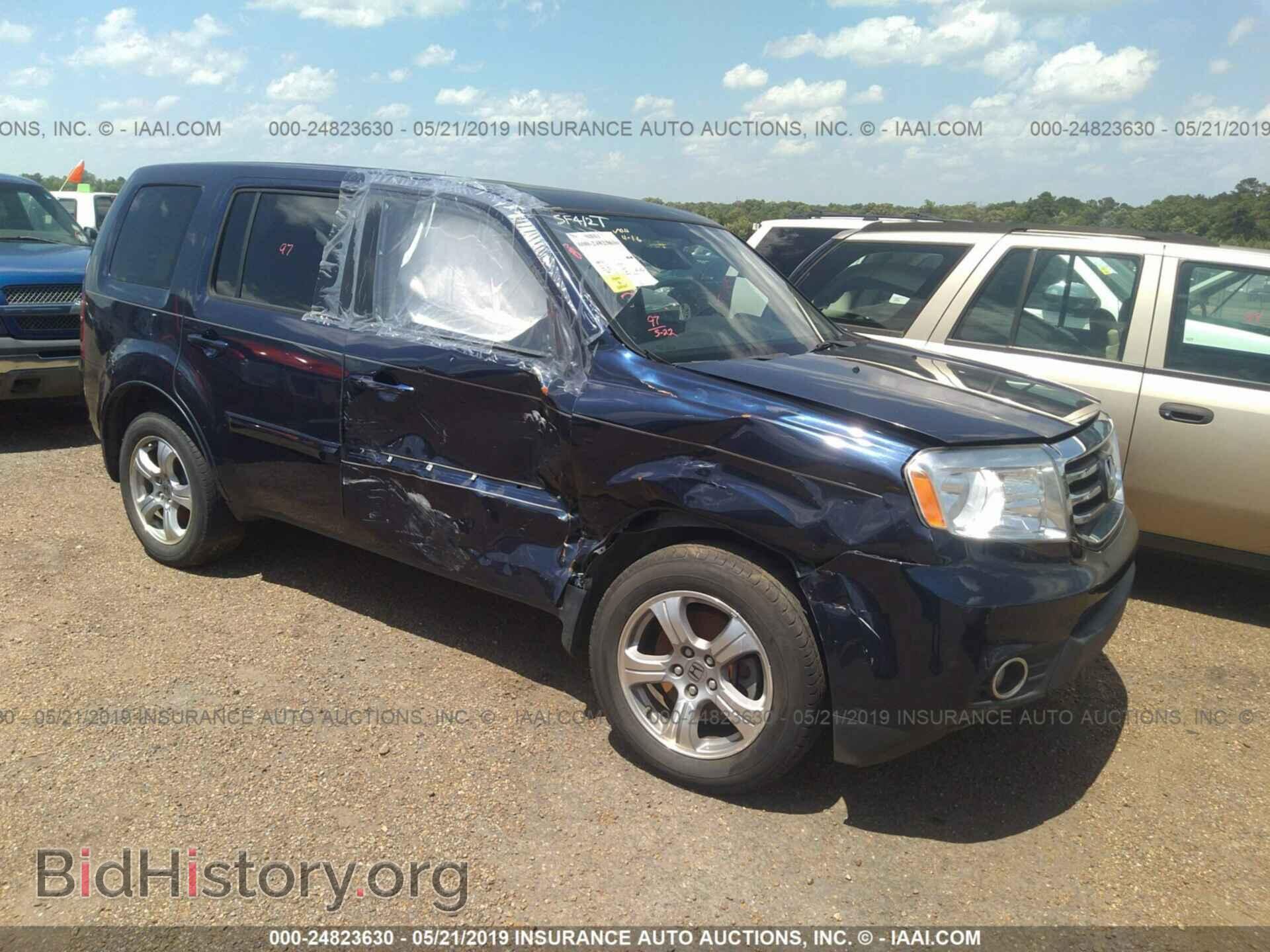 Фотография 5FNYF3H5XDB012442 - HONDA PILOT 2013