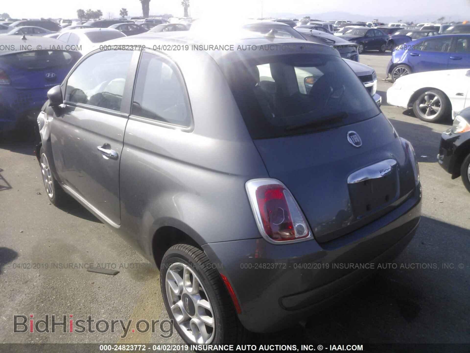 2012 FIAT 500 - VIN: 3C3CFFAR6CT104628 - Фото 3