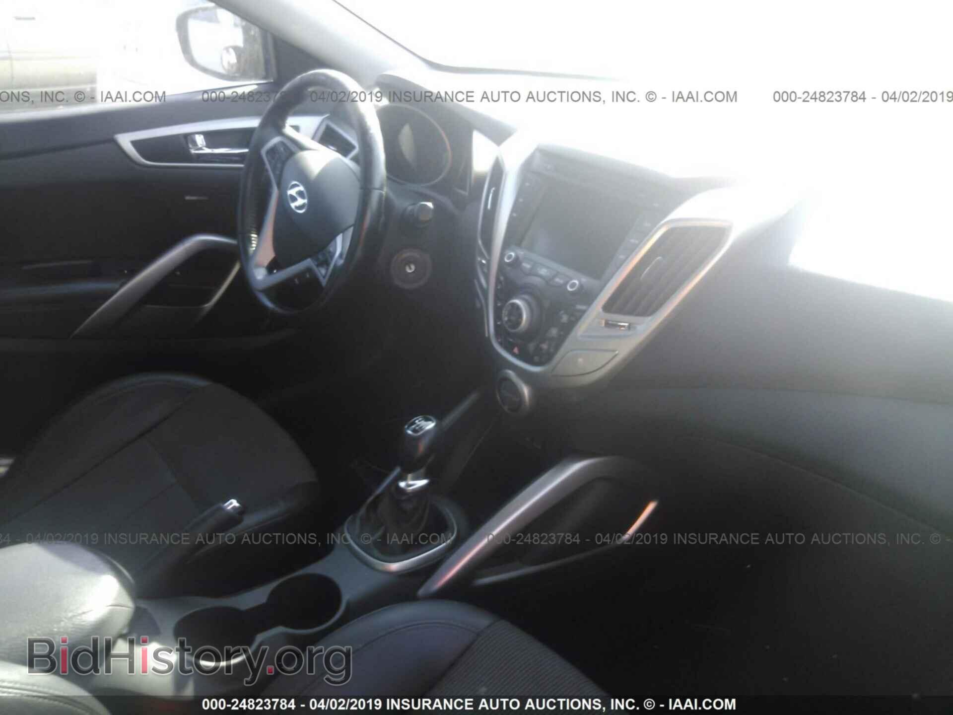 2013 HYUNDAI VELOSTER - VIN: KMHTC6AD6DU172746 - Фото 5
