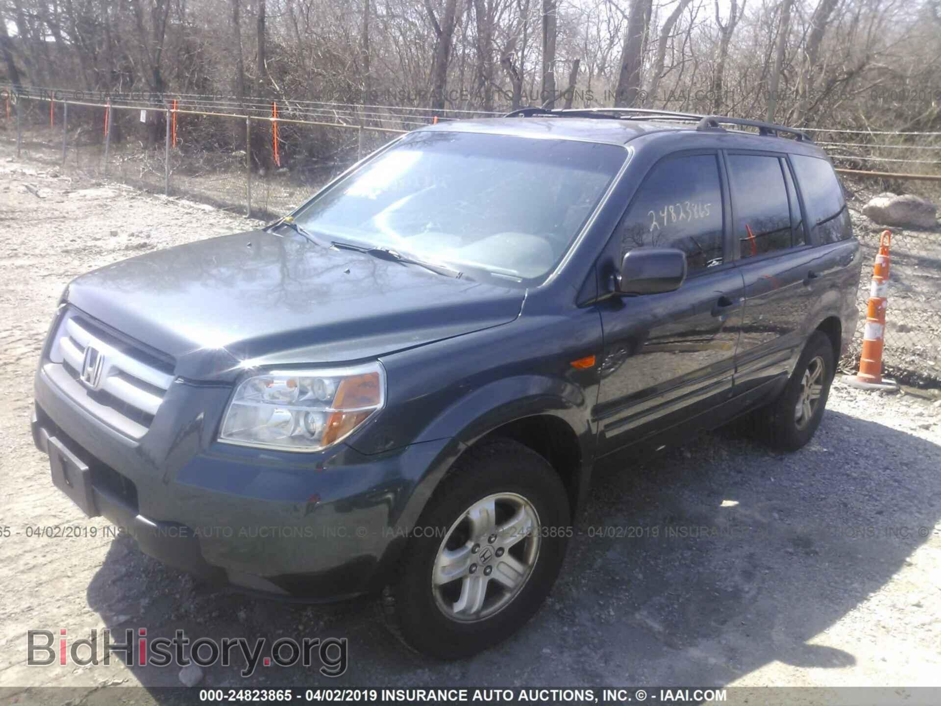 2006 HONDA PILOT - VIN: 2HKYF18156H564145 - Фото 2