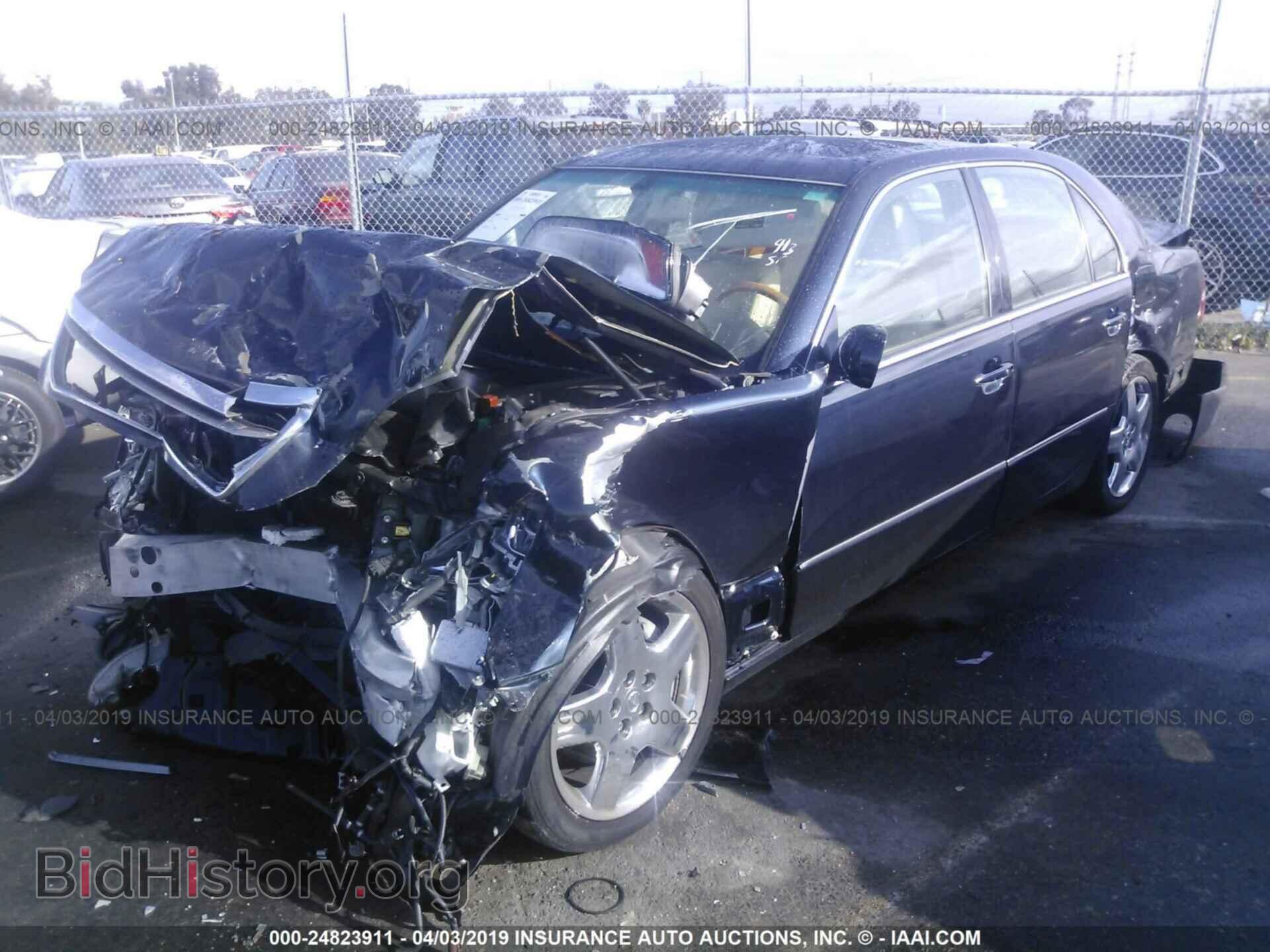 2005 LEXUS LS - VIN: JTHBN36F250182393 - Фото 2