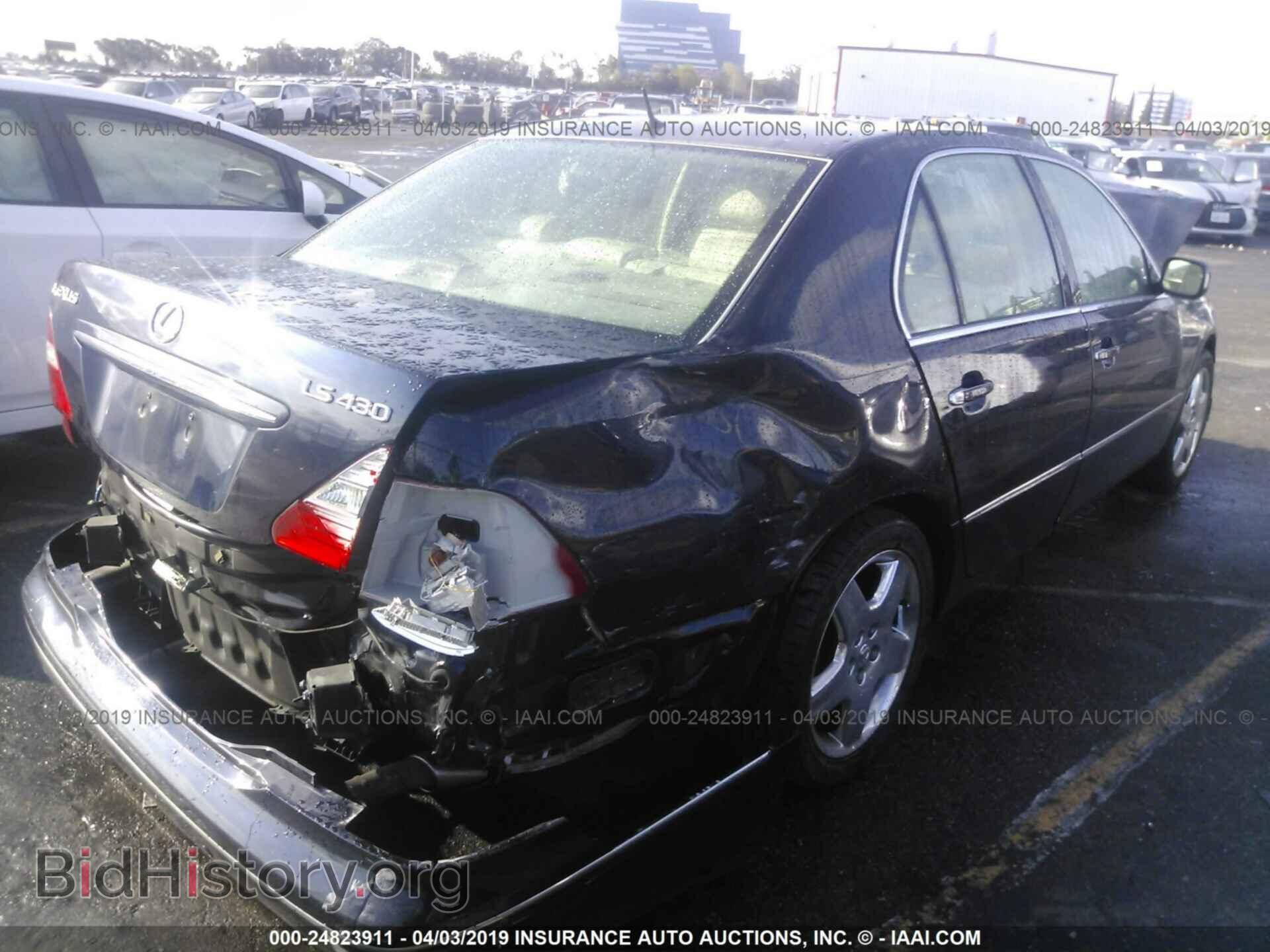2005 LEXUS LS - VIN: JTHBN36F250182393 - Фото 4