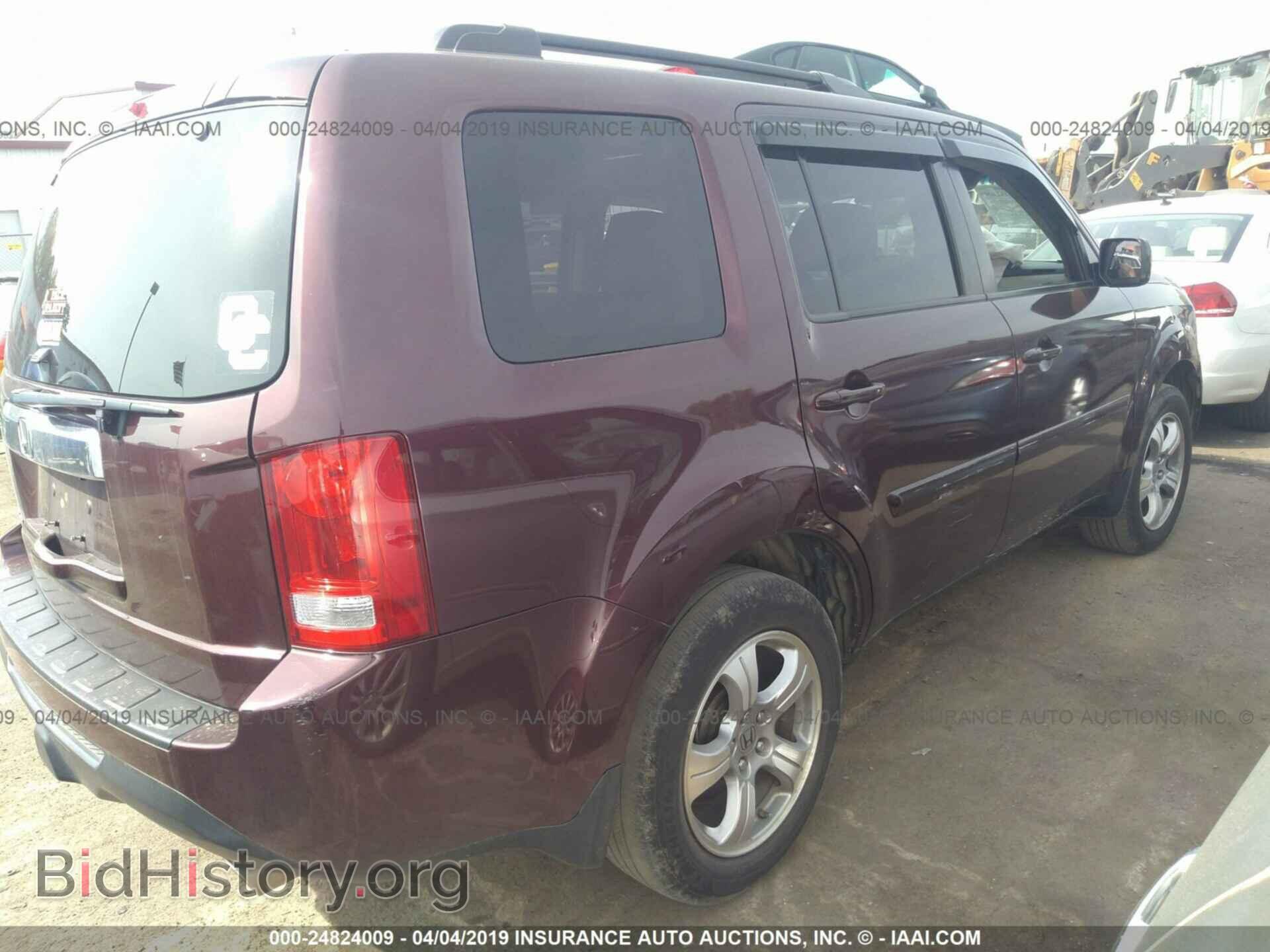 2013 HONDA PILOT - VIN: 5FNYF3H51DB018937 - Фото 4