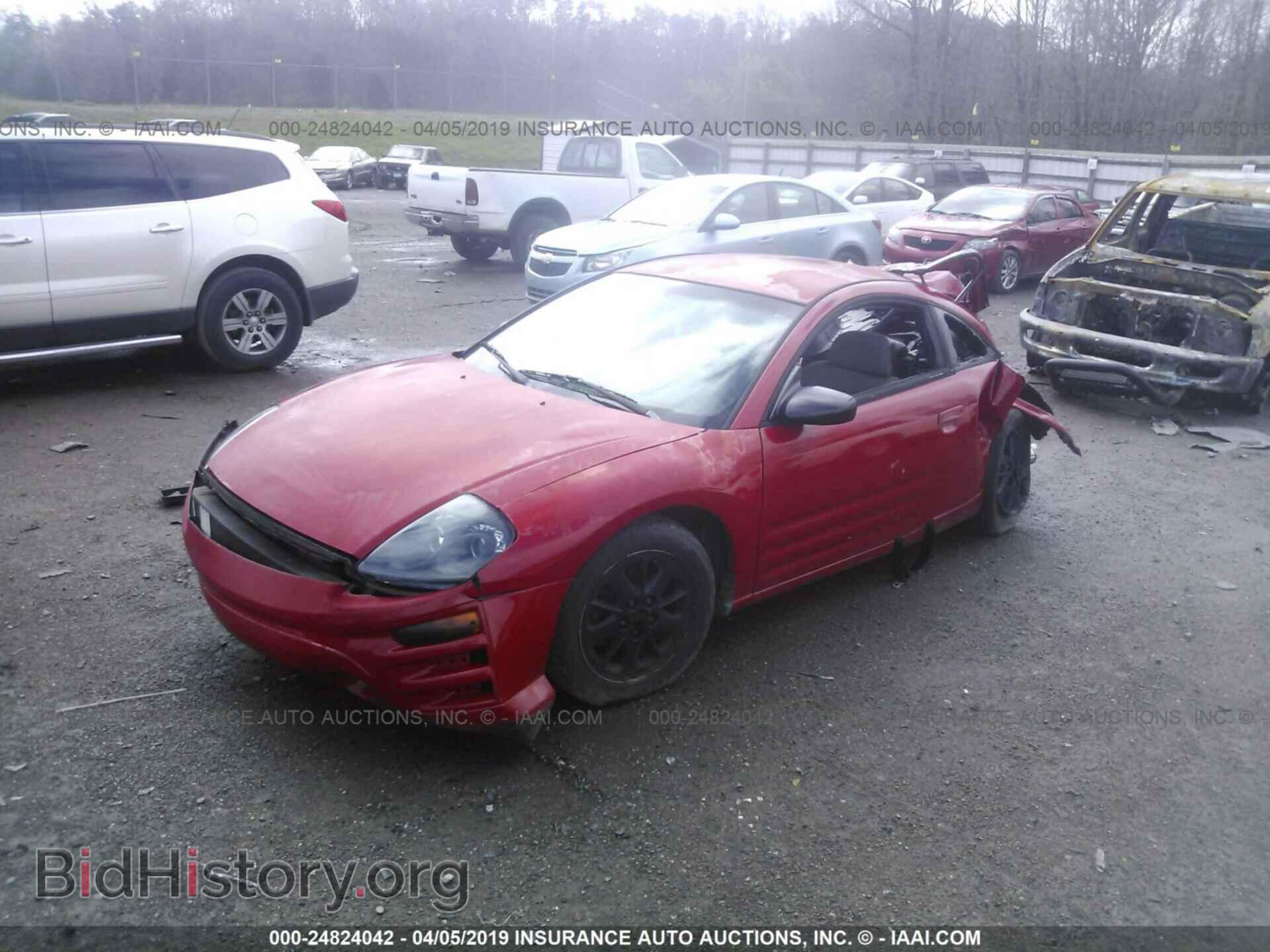 2003 MITSUBISHI ECLIPSE - VIN: 4A3AC44G53E002759 - Фото 2
