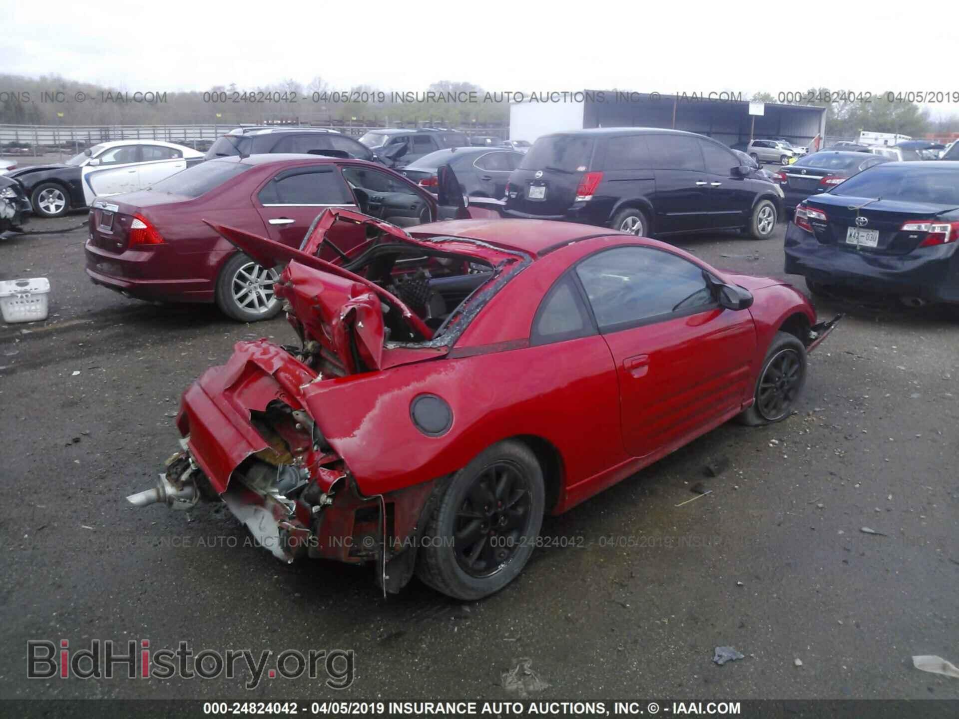2003 MITSUBISHI ECLIPSE - VIN: 4A3AC44G53E002759 - Фото 4