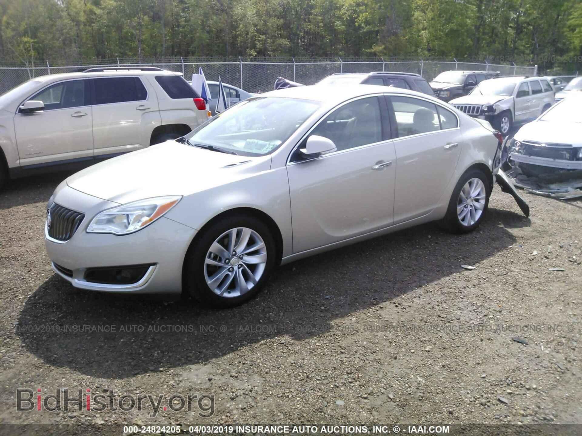 2014 BUICK REGAL - VIN: 2G4GN5EX6E9264223 - Фото 2