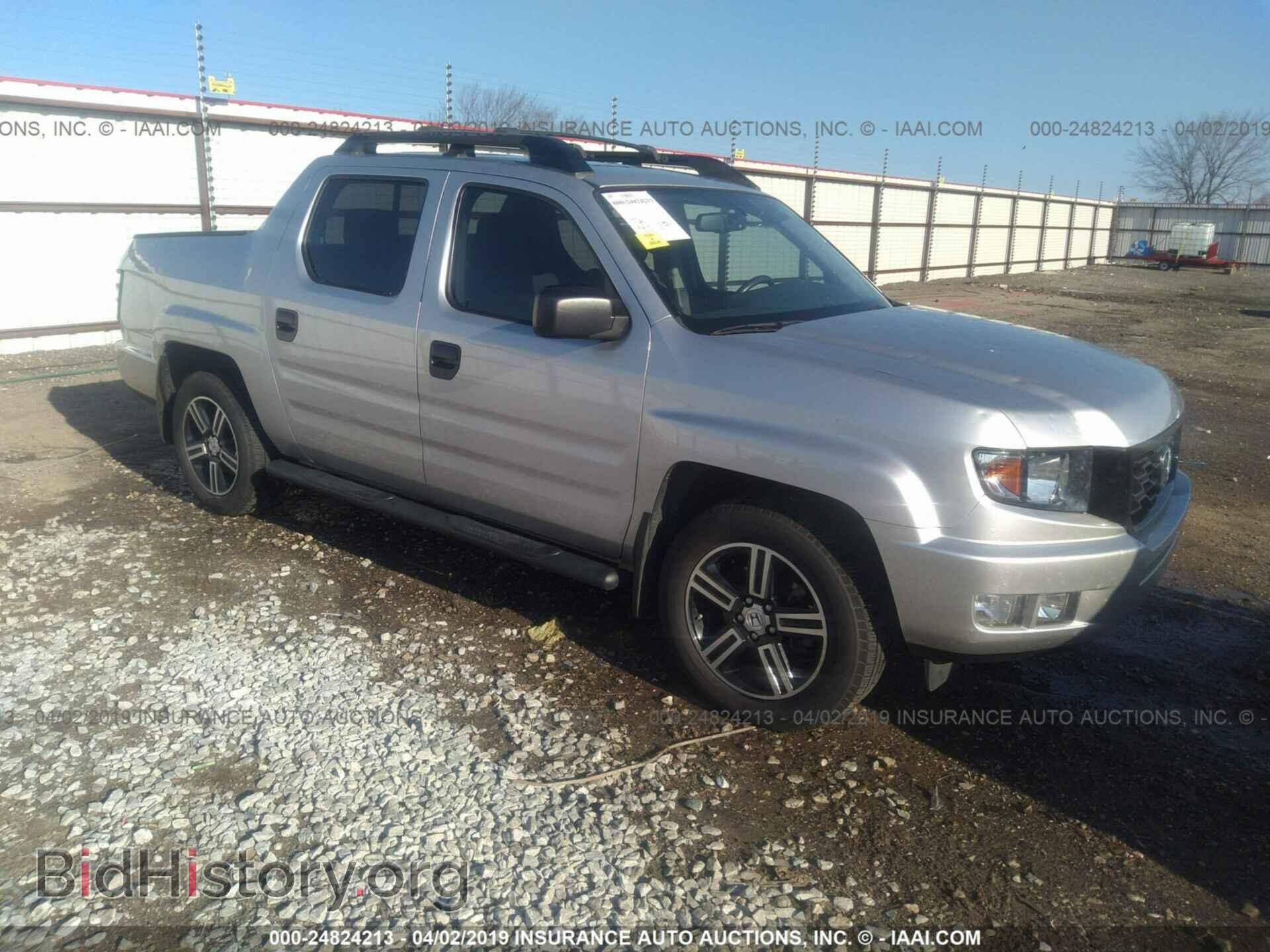 Фотография 5FPYK1F76DB016175 - HONDA RIDGELINE 2013
