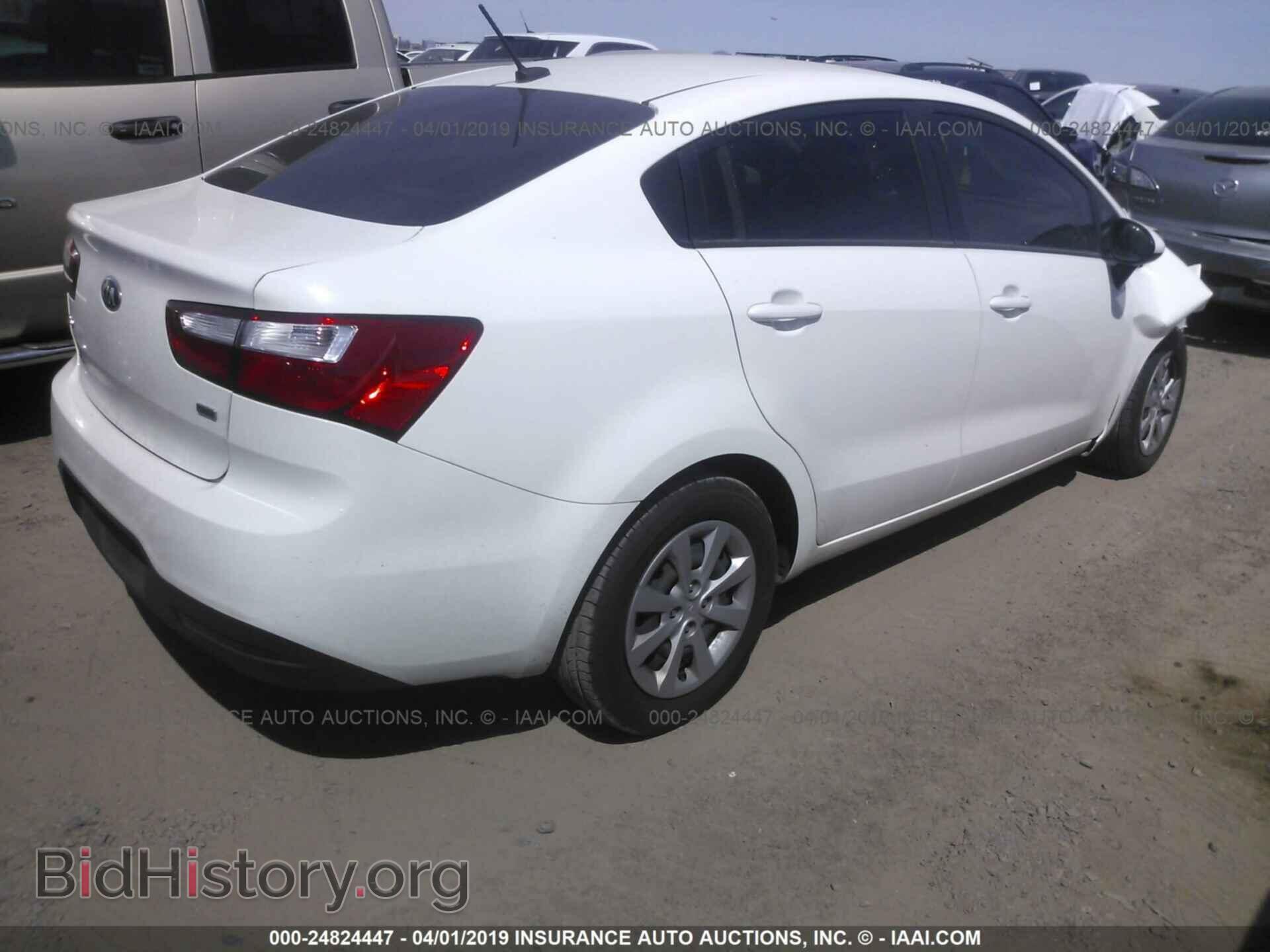 2015 KIA RIO - VIN: KNADM4A33F6457068 - Фото 4