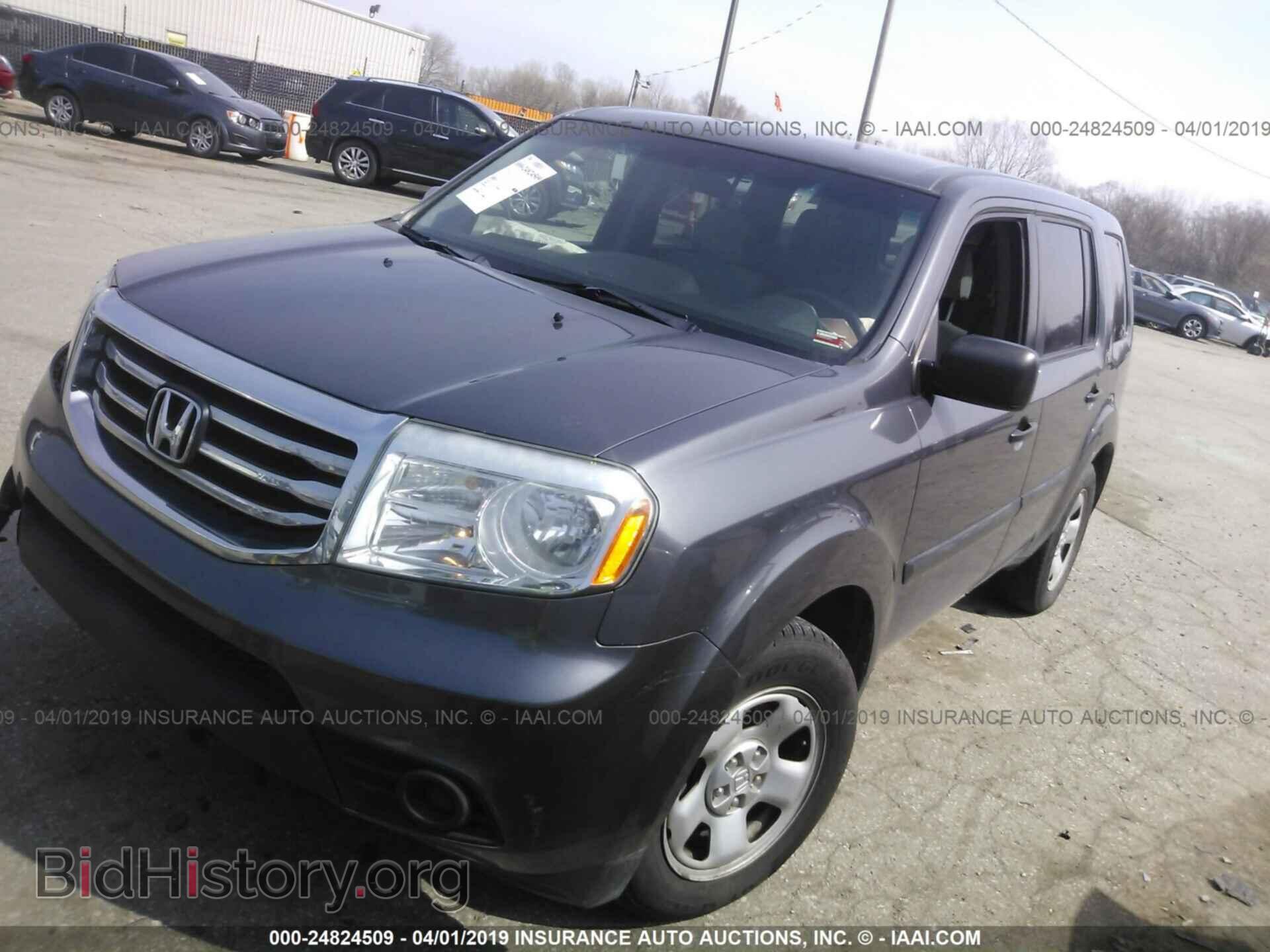 2014 HONDA PILOT - VIN: 5FNYF4H25EB048309 - Фото 2