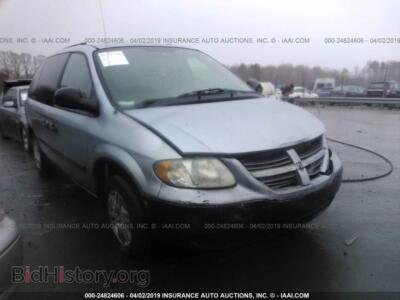 2005 Dodge CARAVAN SE, light blue — VIN 1D4GP25R05B212733, IAAI