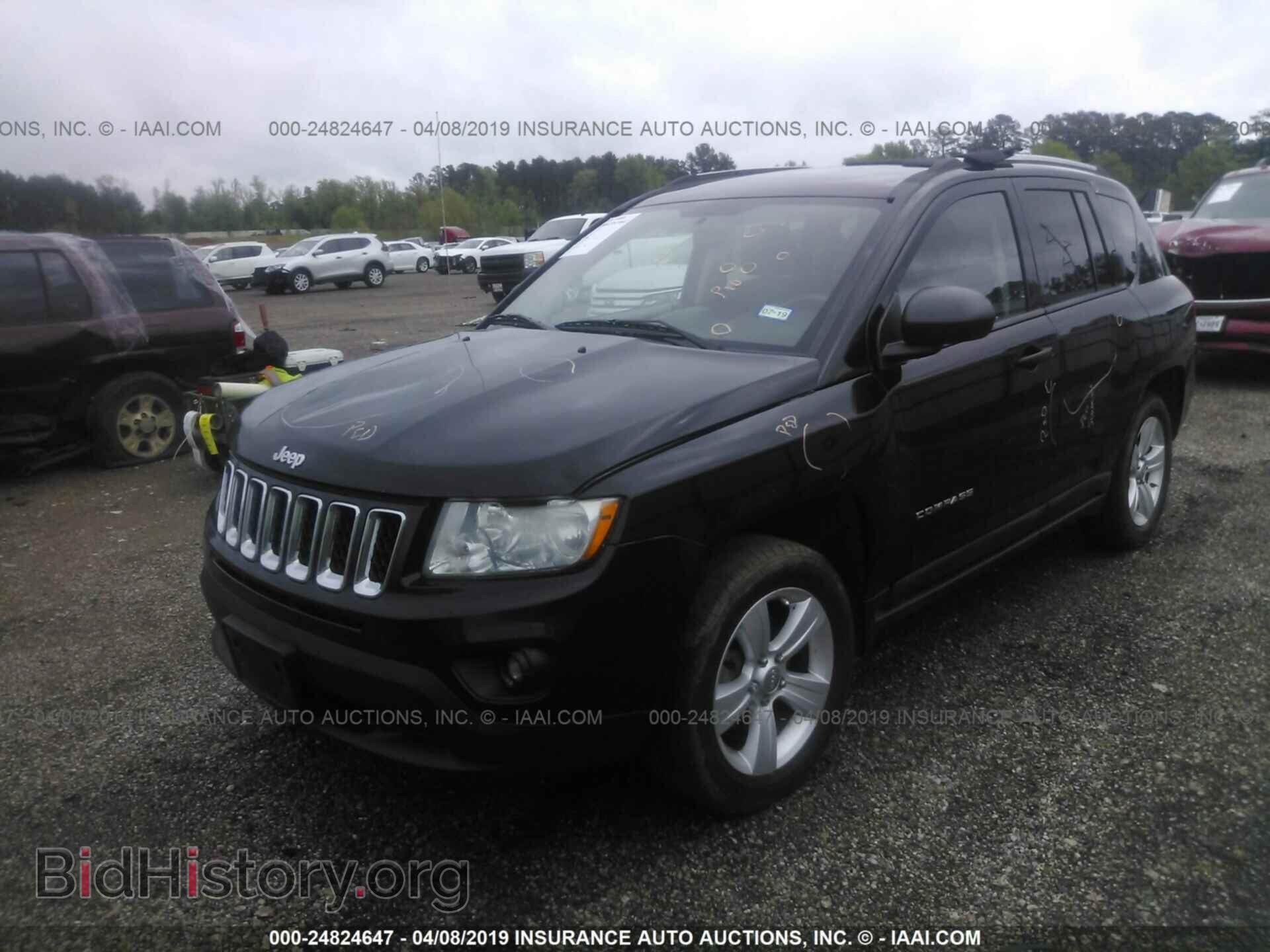 2012 JEEP COMPASS - VIN: 1C4NJCBA6CD503443 - Фото 2