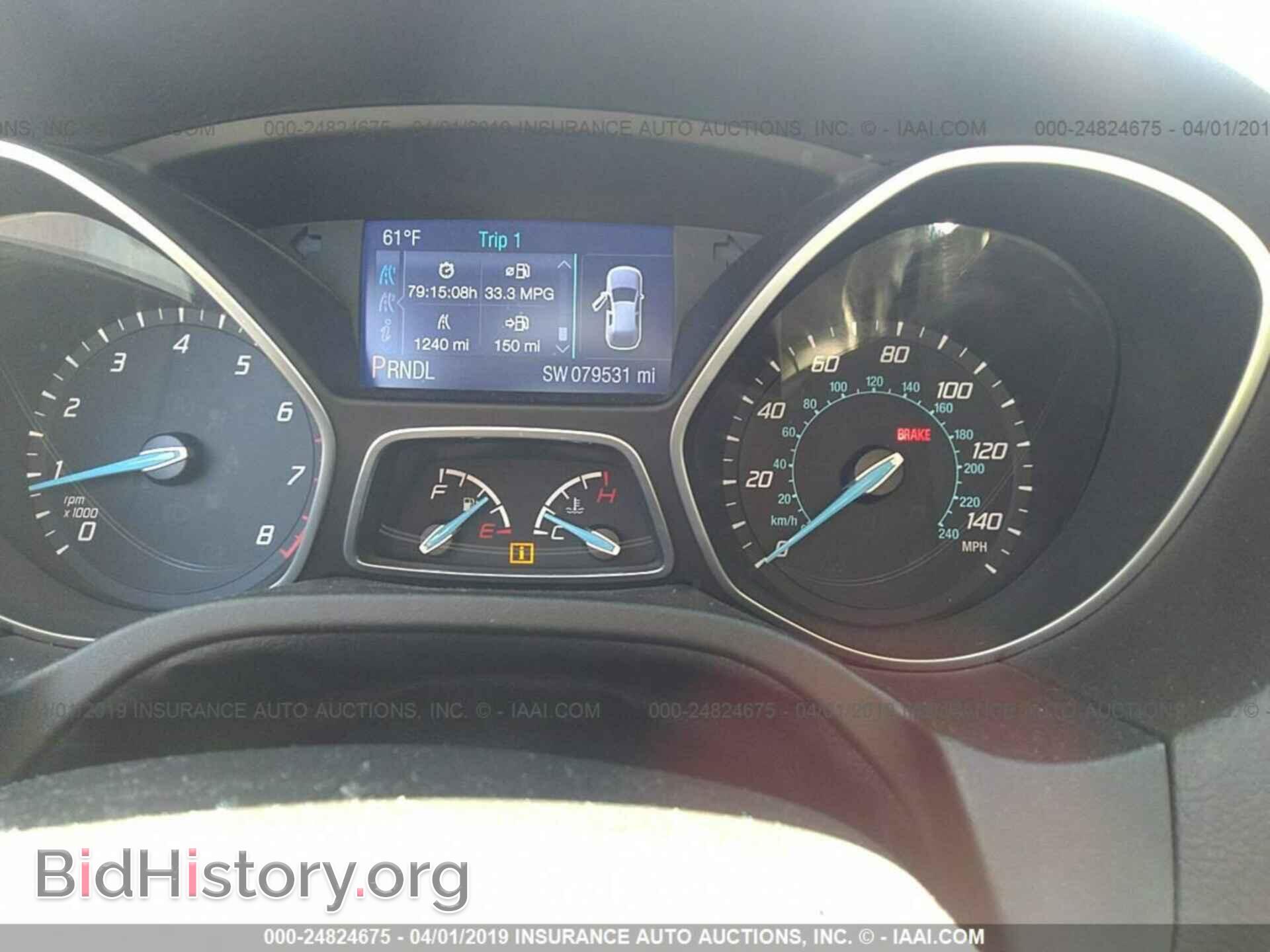 2014 FORD FOCUS - VIN: 1FADP3F2XEL195611 - Фото 7