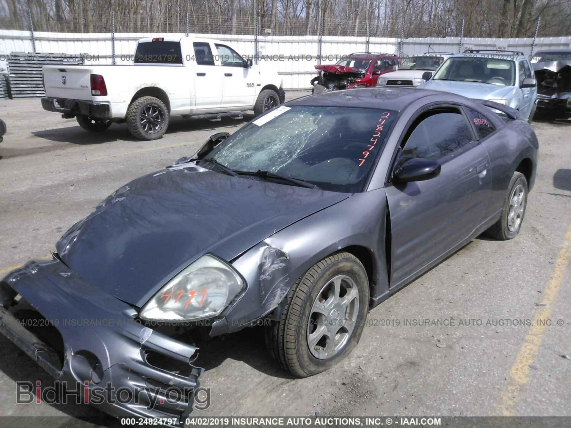 2003 MITSUBISHI ECLIPSE - VIN: 4A3AC44GX3E004541 - Фото 2