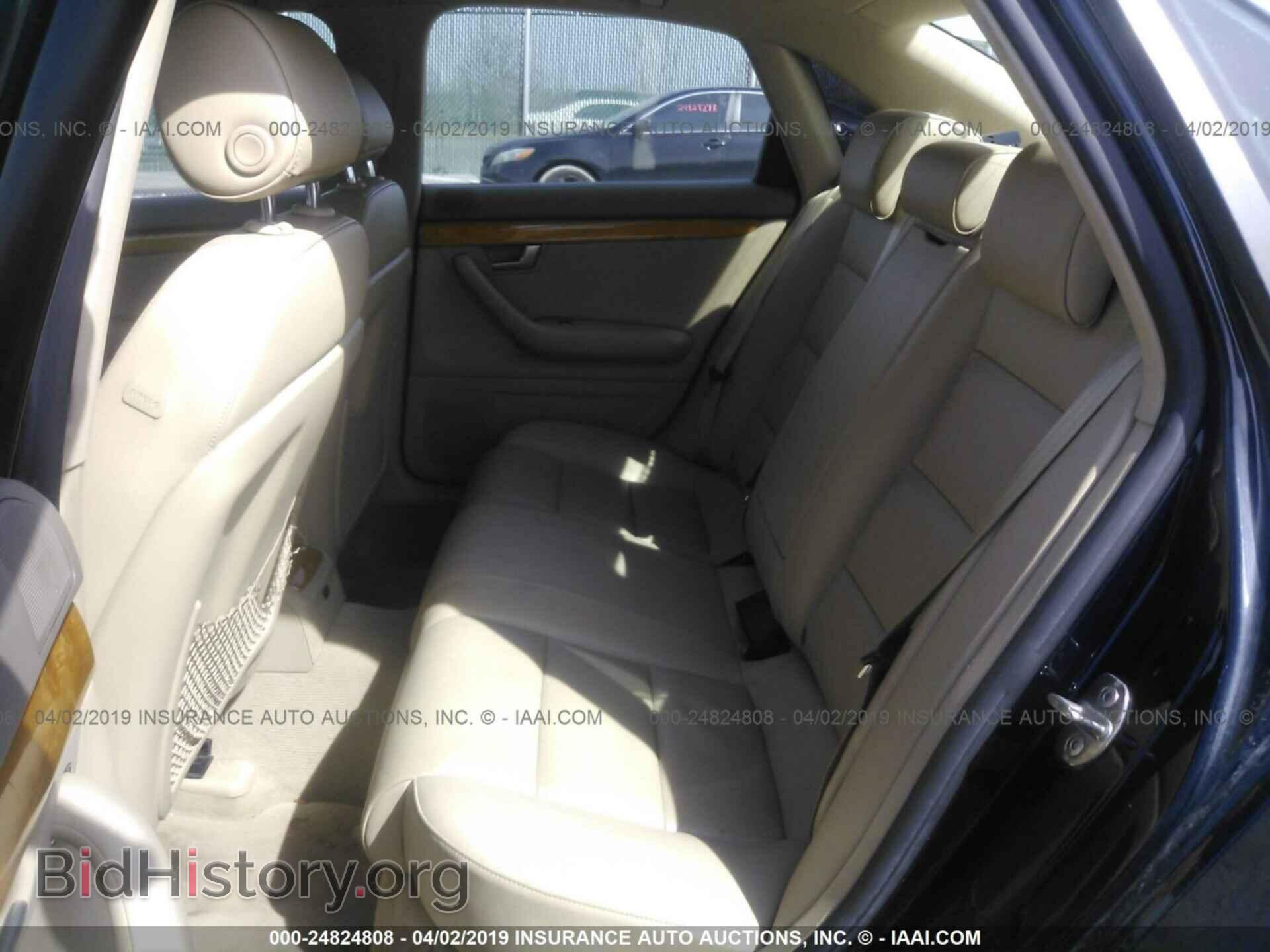 2008 AUDI A4 - VIN: WAUDF78E68A045794 - Фото 8