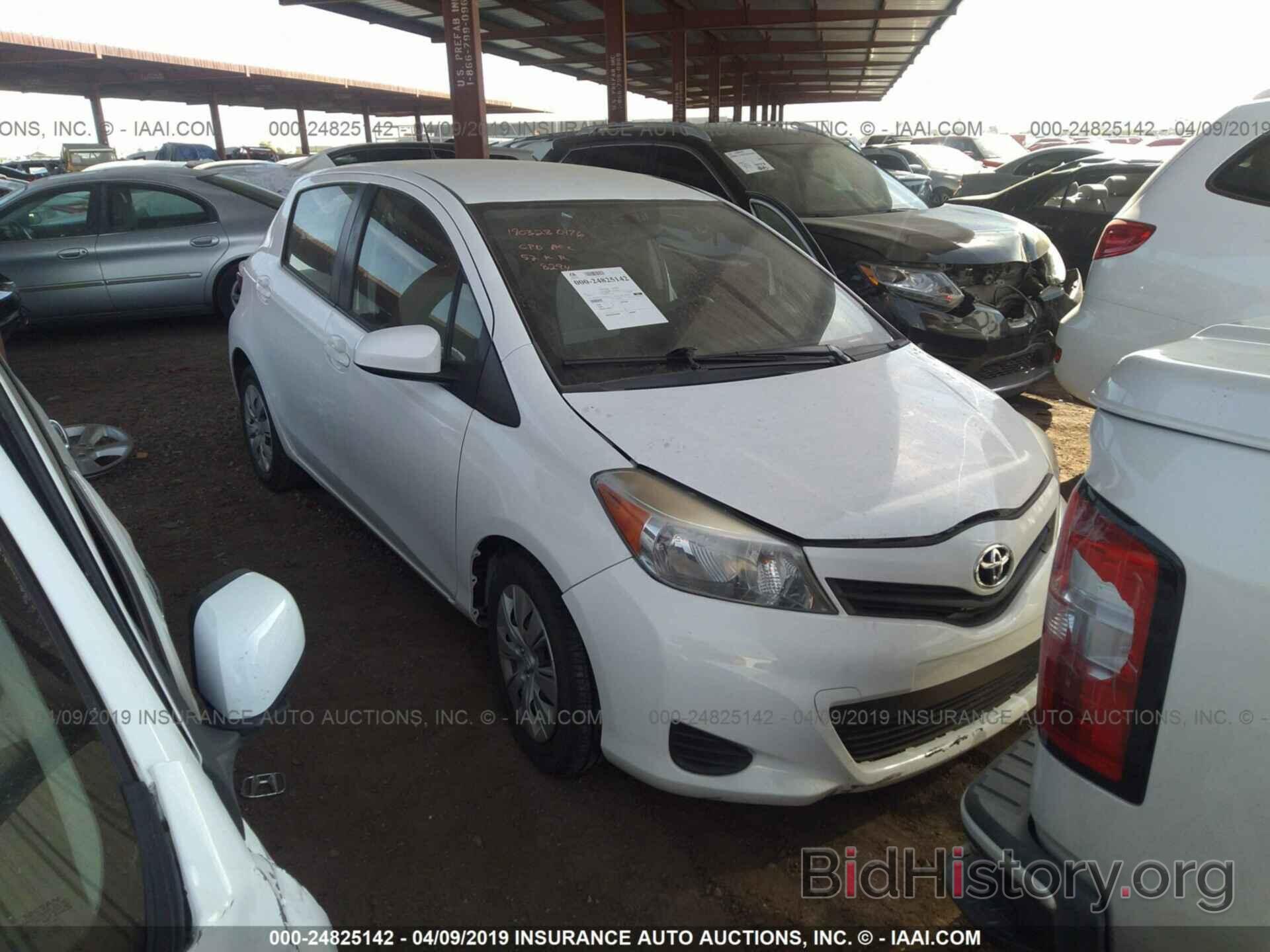 Photo JTDKTUD31CD538294 - TOYOTA YARIS 2012