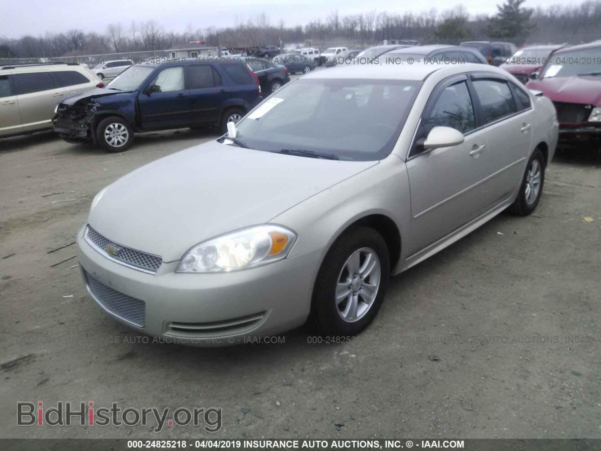 2012 CHEVROLET IMPALA - VIN: 2G1WF5E35C1160305 - Фото 2