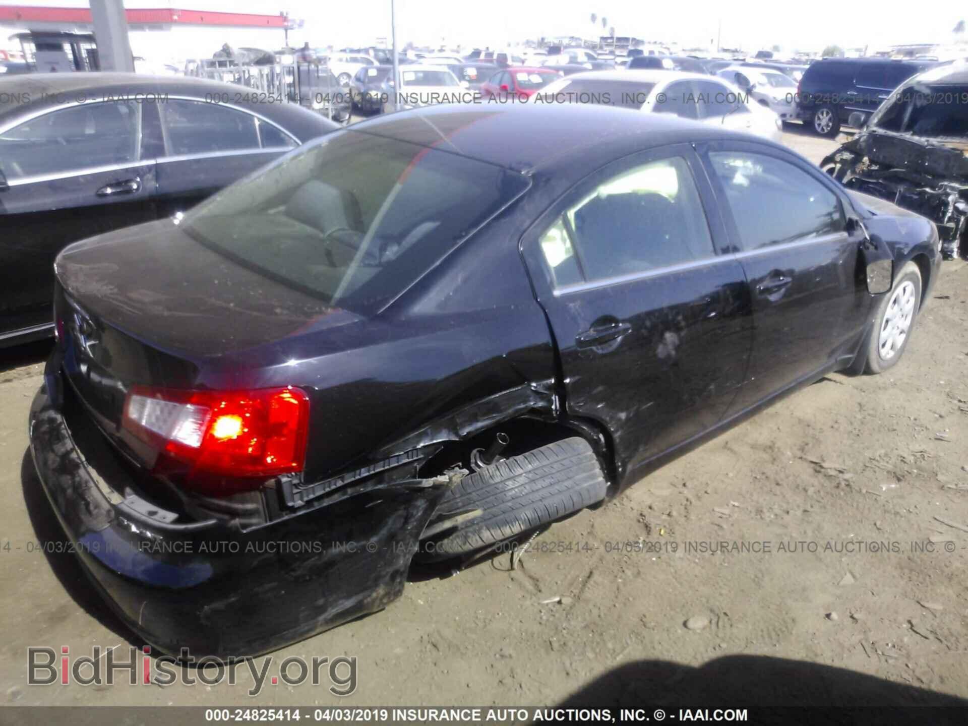2012 MITSUBISHI GALANT - VIN: 4A32B3FF4CE025780 - Фото 4