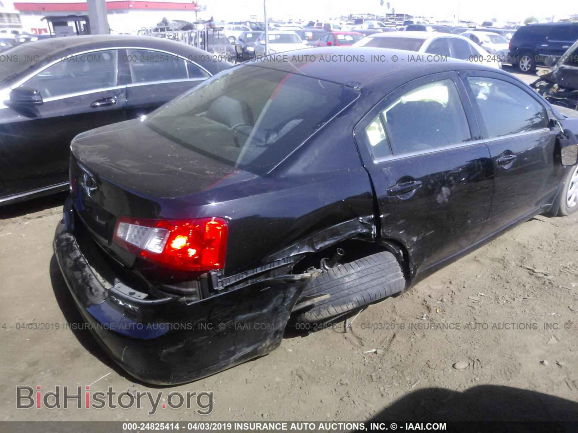 2012 MITSUBISHI GALANT - VIN: 4A32B3FF4CE025780 - Фото 6