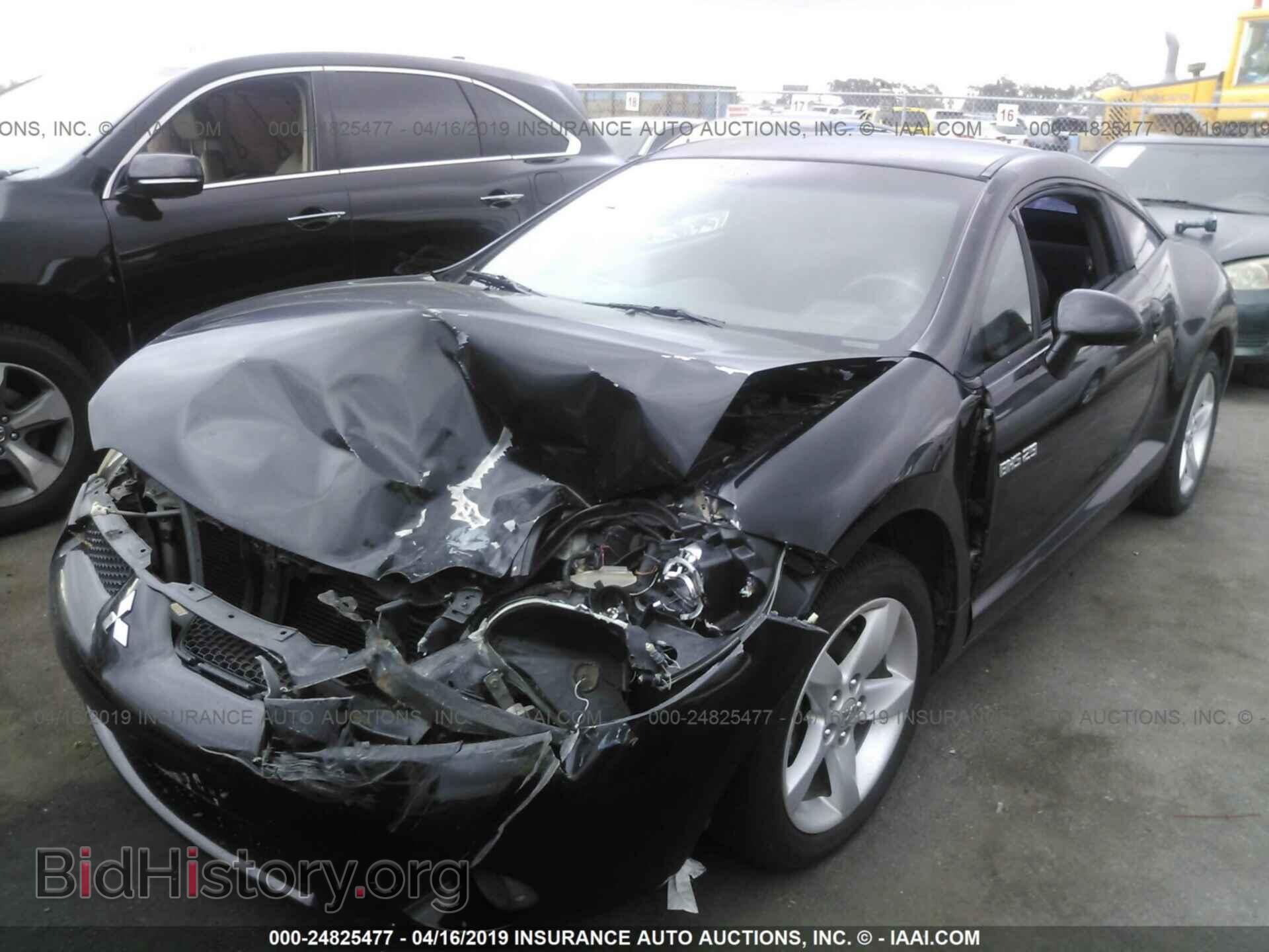 2007 MITSUBISHI ECLIPSE - VIN: 4A3AK24F77E004839 - Photo 2