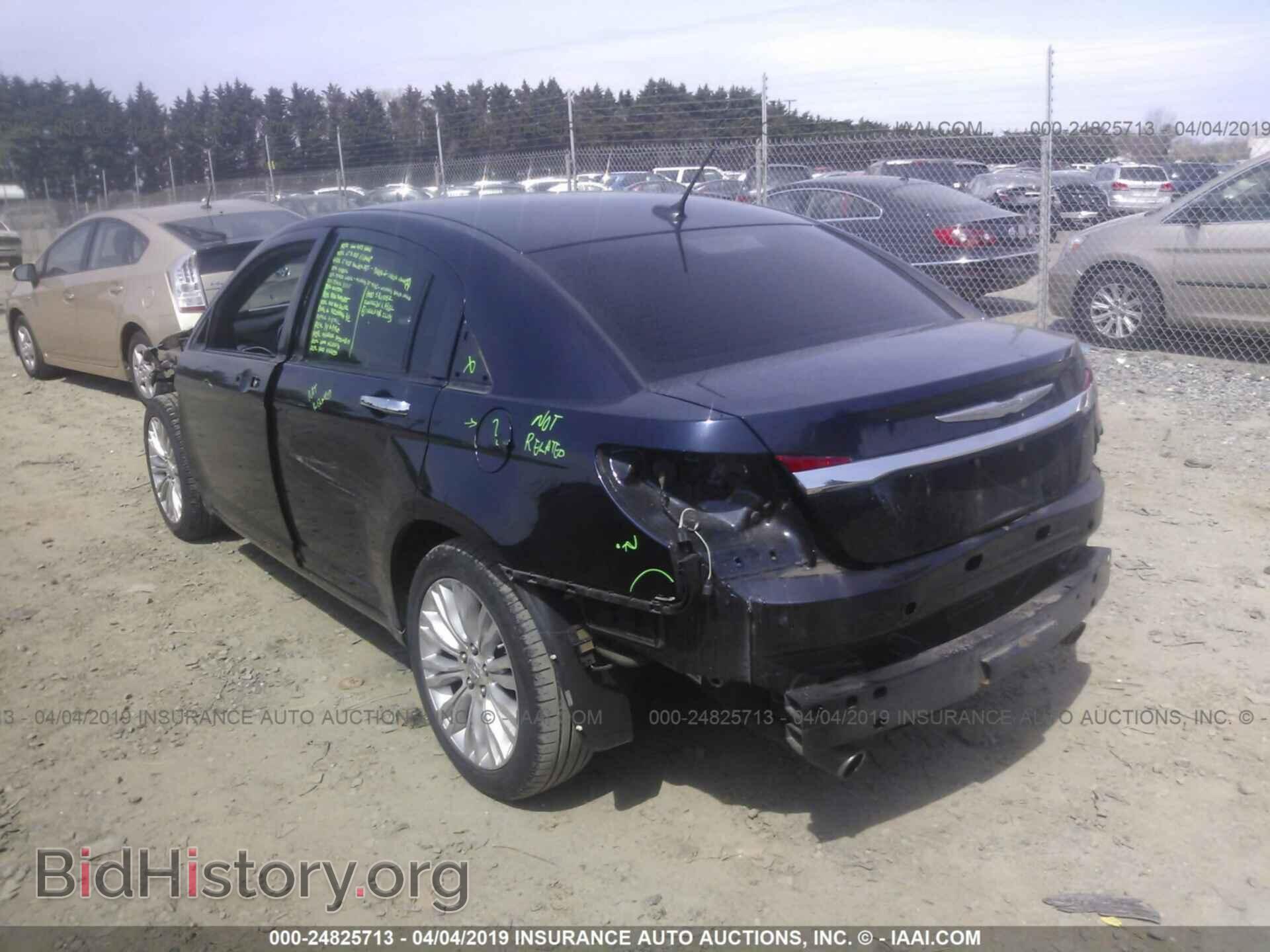 2012 CHRYSLER 200 - VIN: 1C3CCBCG5CN116749 - Фото 3