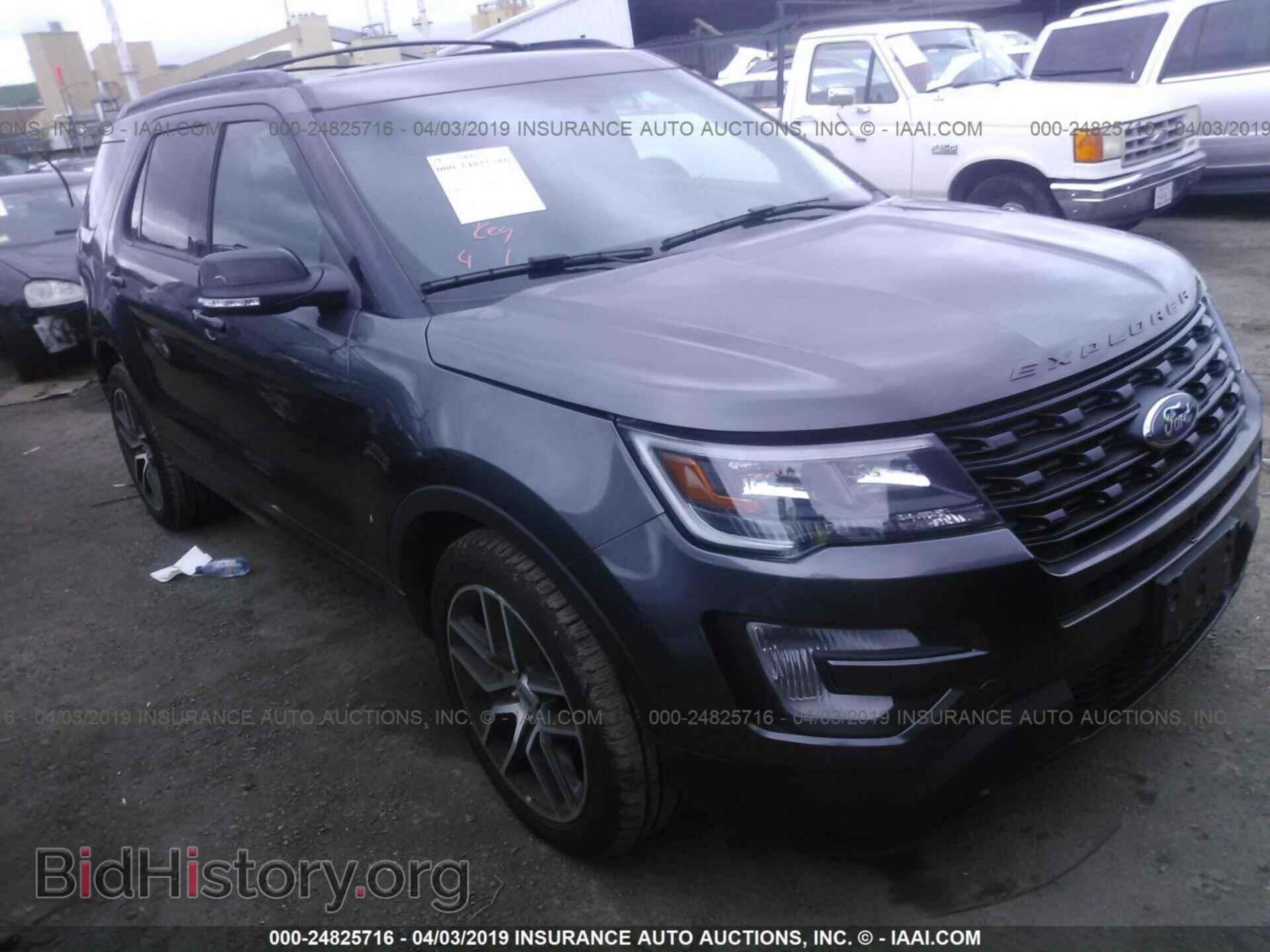 Фотография 1FM5K8GT3GGC87927 - FORD EXPLORER 2016