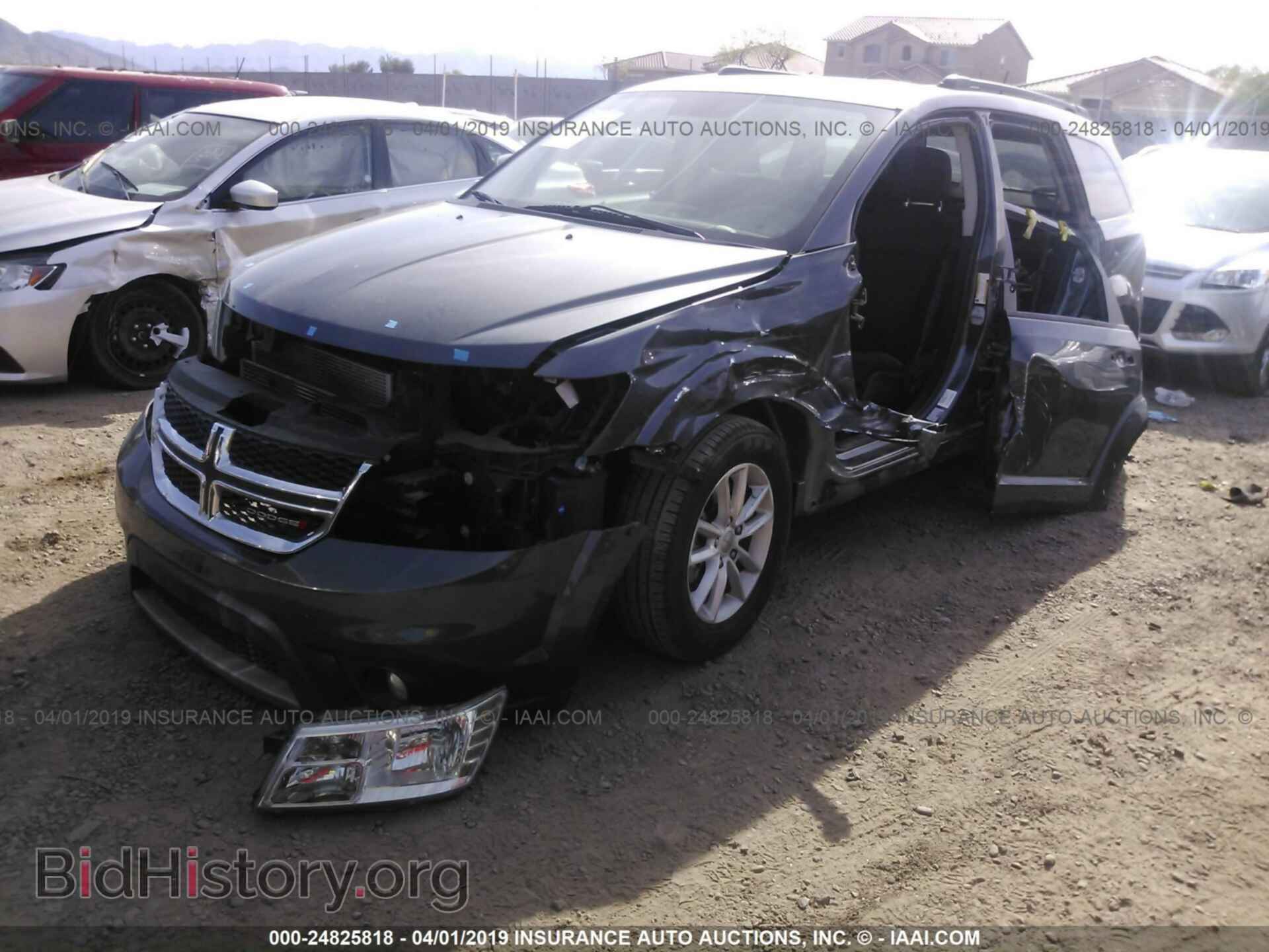 2014 DODGE JOURNEY - VIN: 3C4PDCBGXET177910 - Фото 2