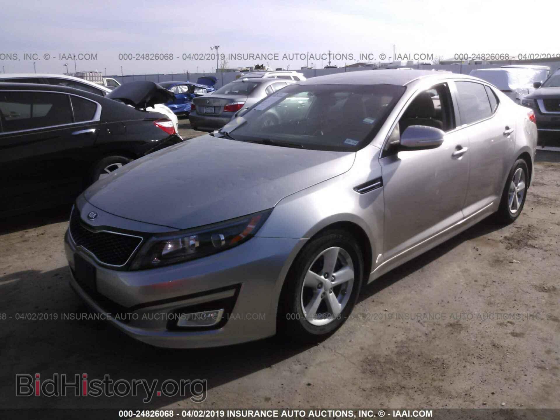 2015 KIA OPTIMA - VIN: 5XXGM4A7XFG482425 - Фото 2