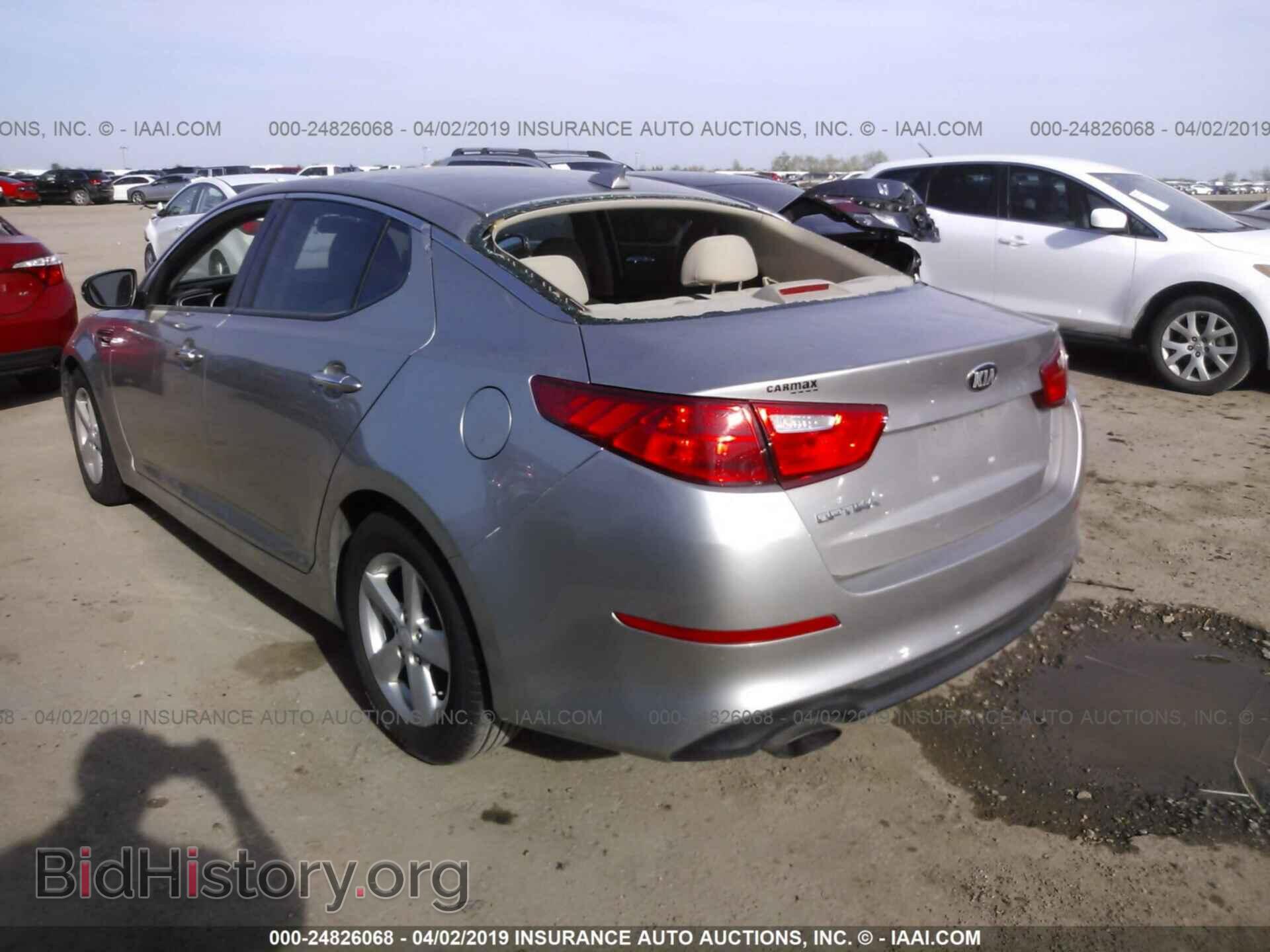 2015 KIA OPTIMA - VIN: 5XXGM4A7XFG482425 - Фото 3