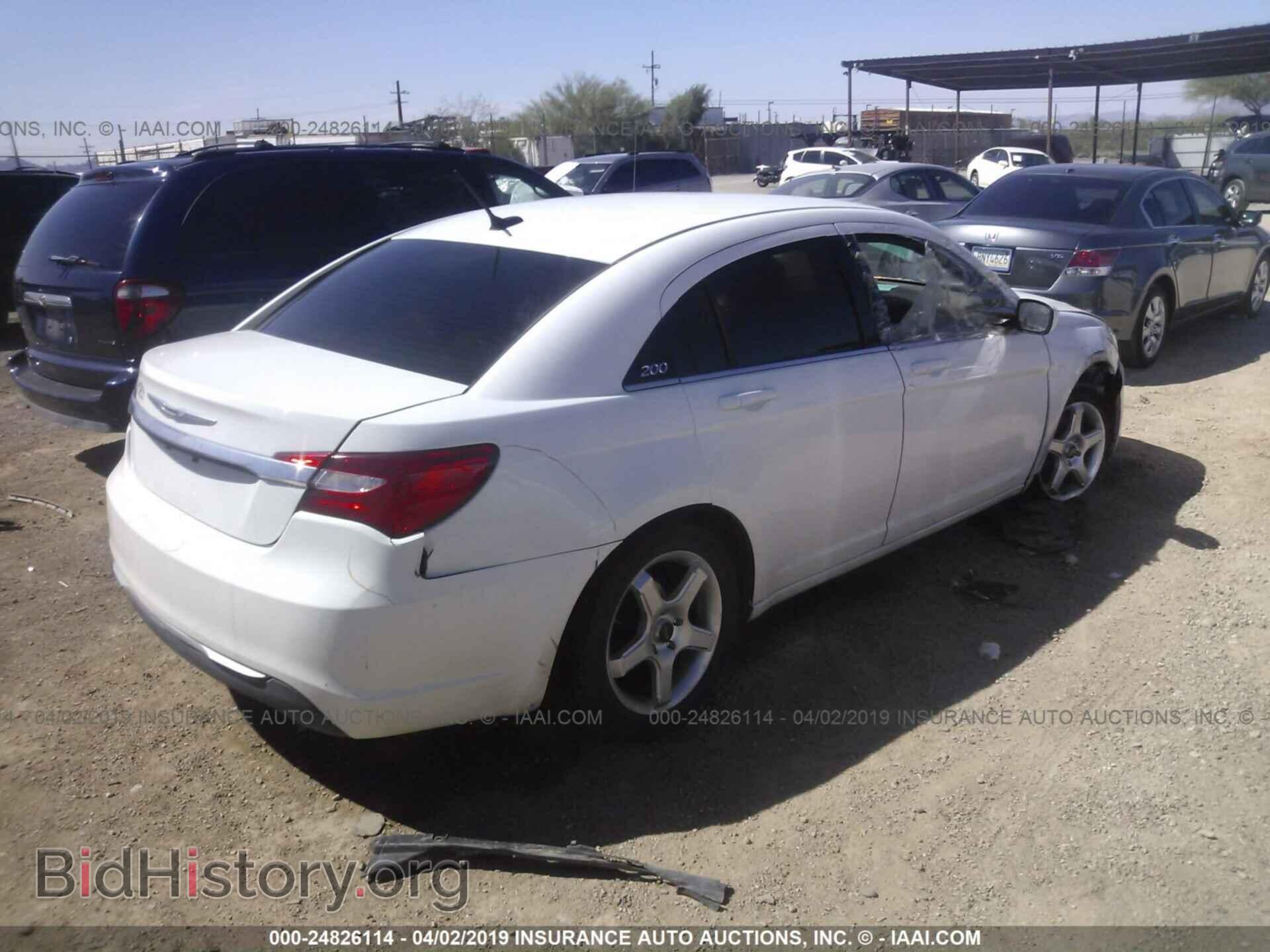 2013 CHRYSLER 200 - VIN: 1C3CCBAB6DN647175 - Photo 4