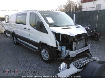 2018 Ford TRANSIT T-250, белый — VIN 1FTYR1YM4JKA88448, IAAI