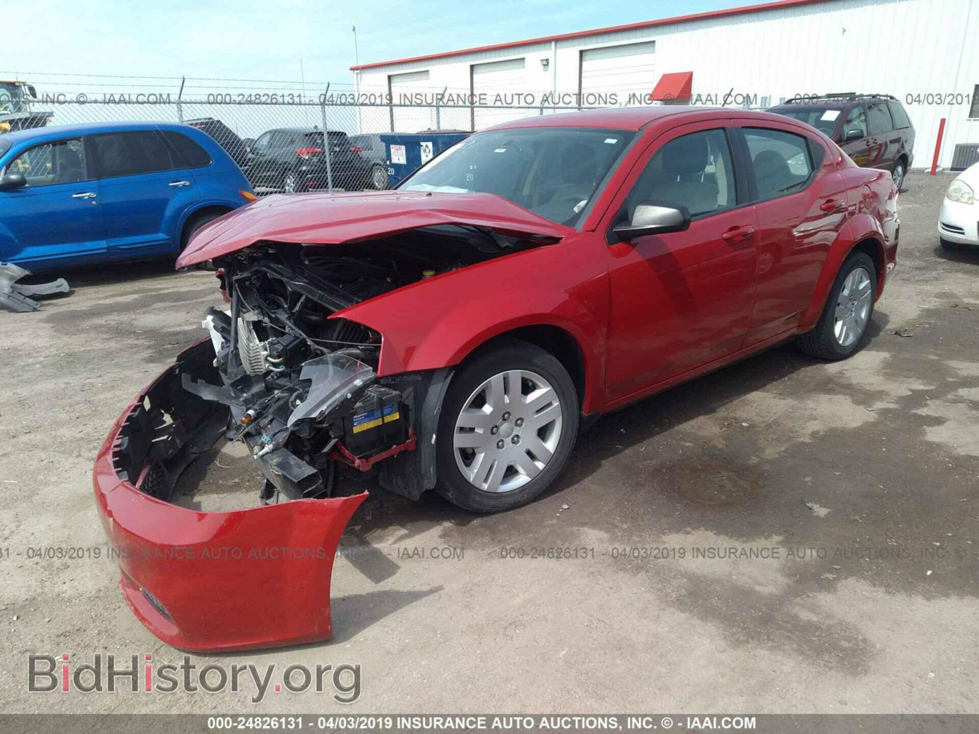 2014 DODGE AVENGER - VIN: 1C3CDZAB7EN199486 - Фото 2