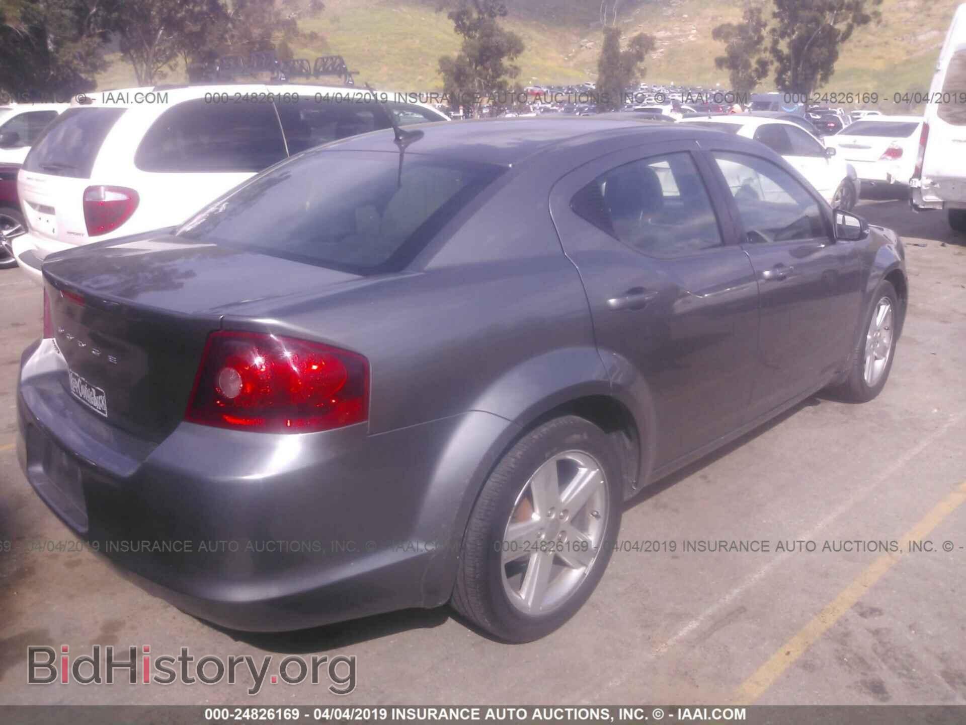 2013 DODGE AVENGER - VIN: 1C3CDZAB0DN662616 - Фото 4