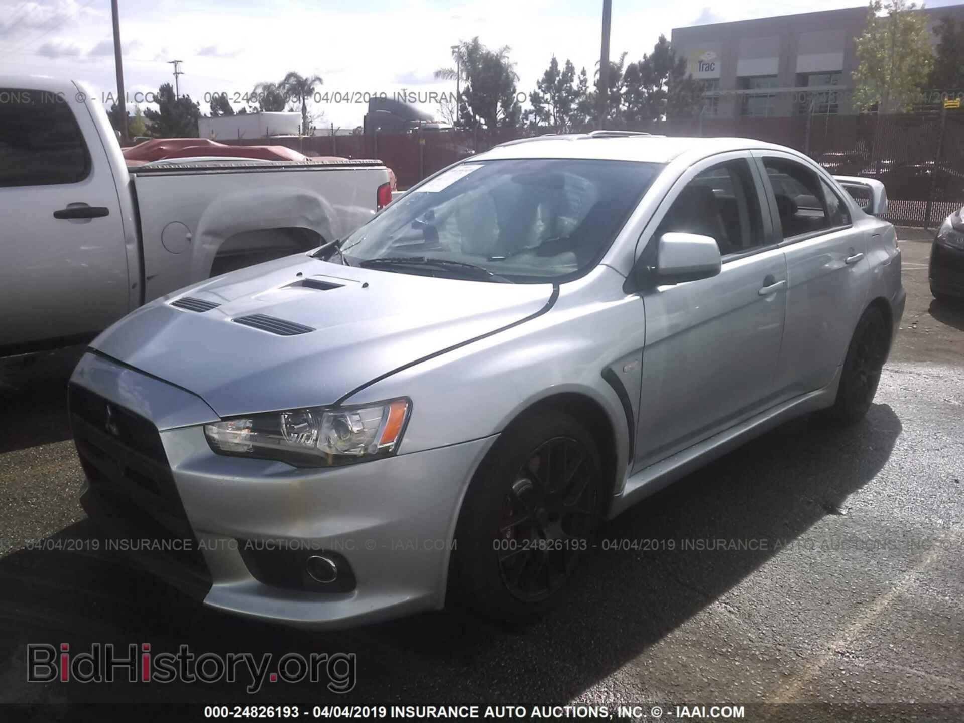 2008 MITSUBISHI LANCER - VIN: JA3AW86V48U049452 - Фото 2