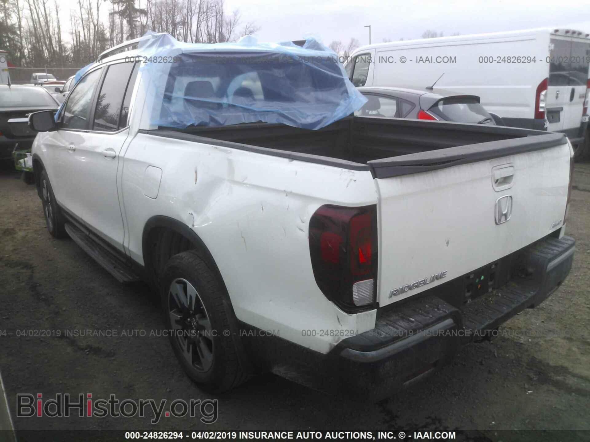 2017 HONDA RIDGELINE - VIN: 5FPYK3F62HB012164 - Фото 3
